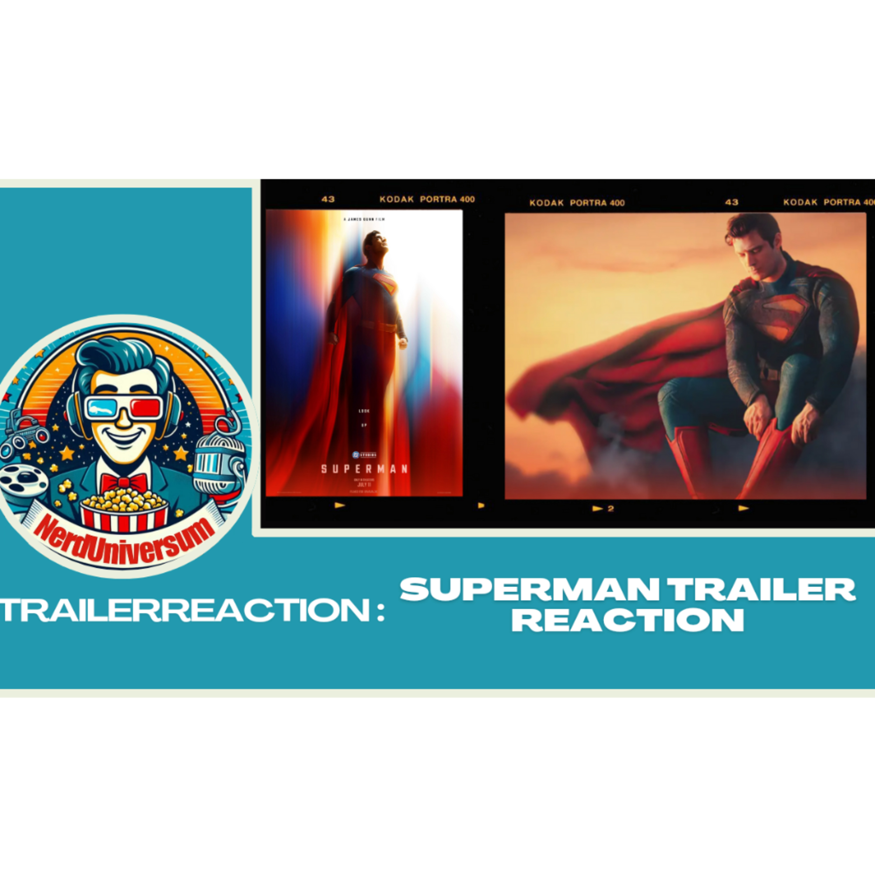 The Man of Steel is back - Superman Trailer Reaction - NerdReactions Season 1 Episode 3