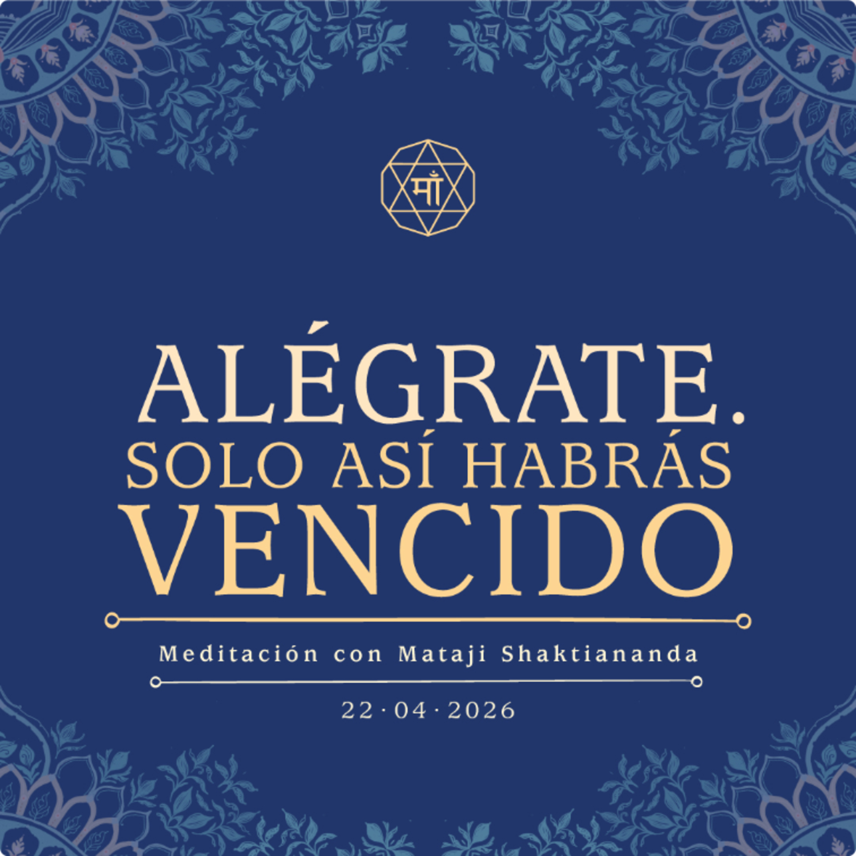 Alégrate. Solo así habrás vencido. episode artwork