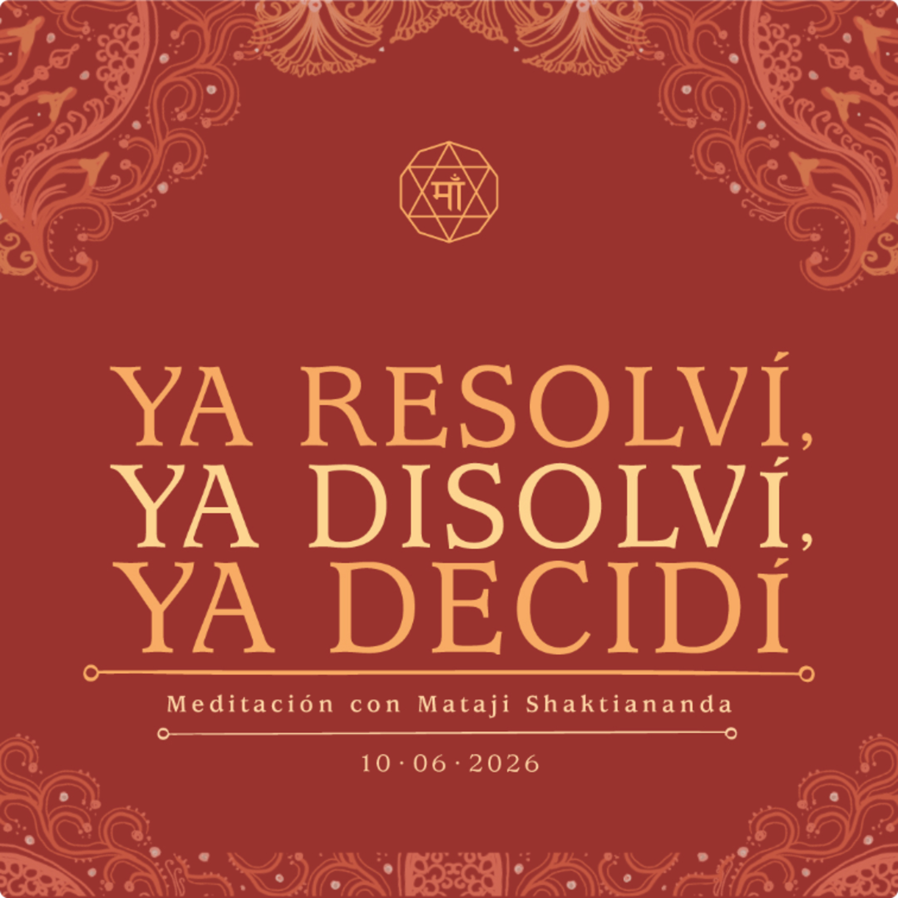Ya resolví, ya disolví, ya decidí  episode artwork