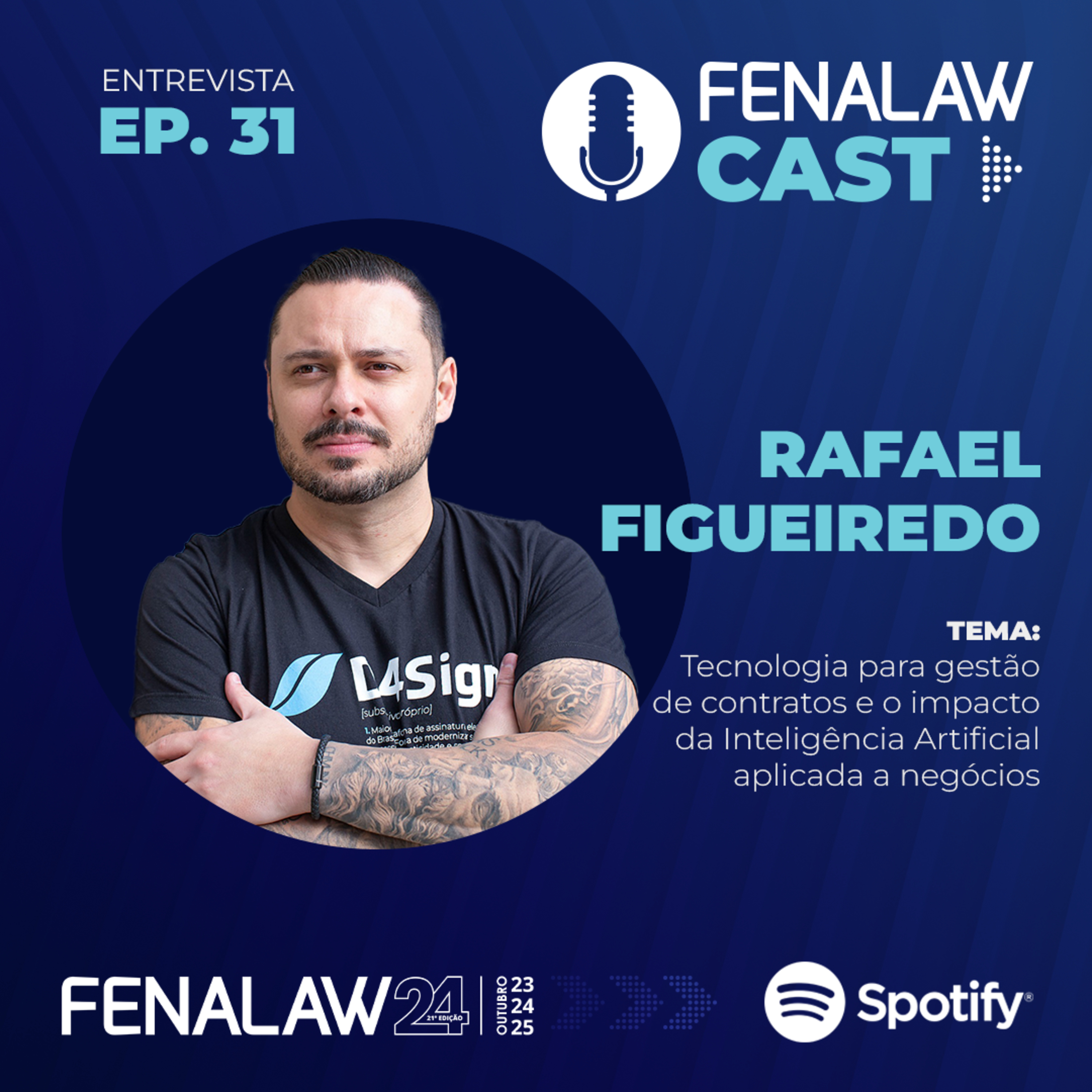 FenalawCast- Ep.31: Tecnologia para gestão de contratos e o impacto da Inteligência Artificial aplicada a negócios episode artwork