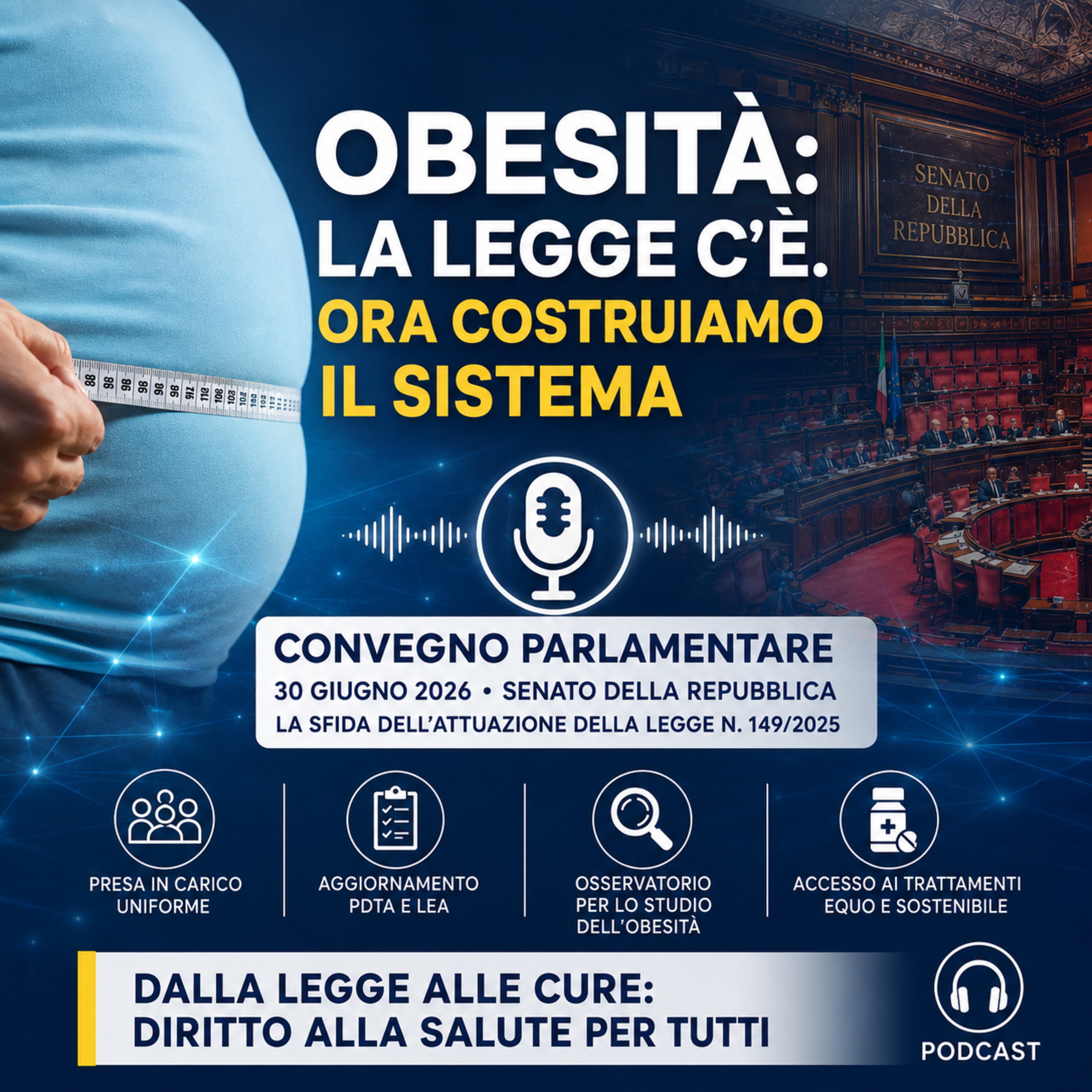  Obesità: la legge c'è, ora costruiamo il sistema episode artwork