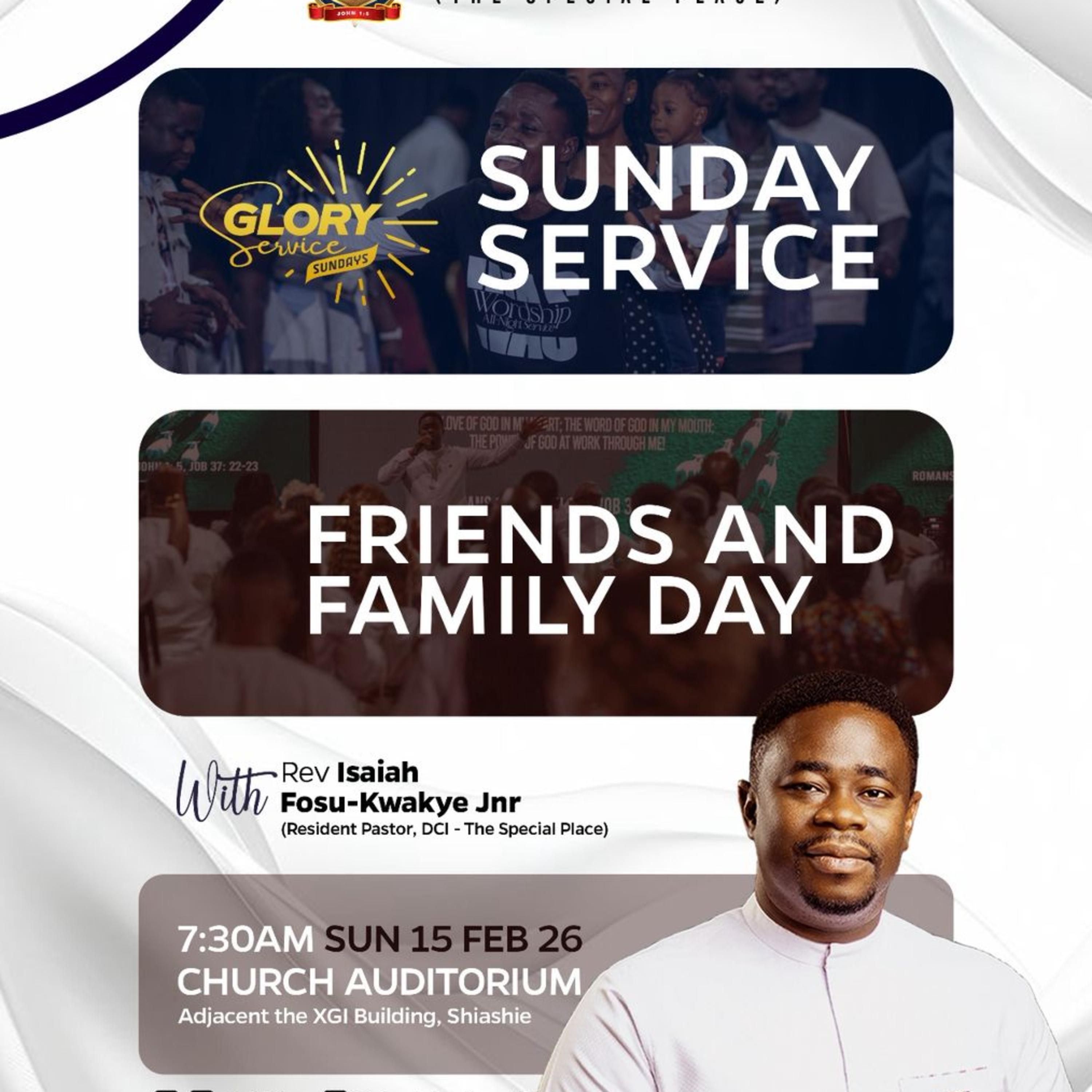 SUNDAY GLORY SERVICE - PS. SETH ACQUAH episode artwork