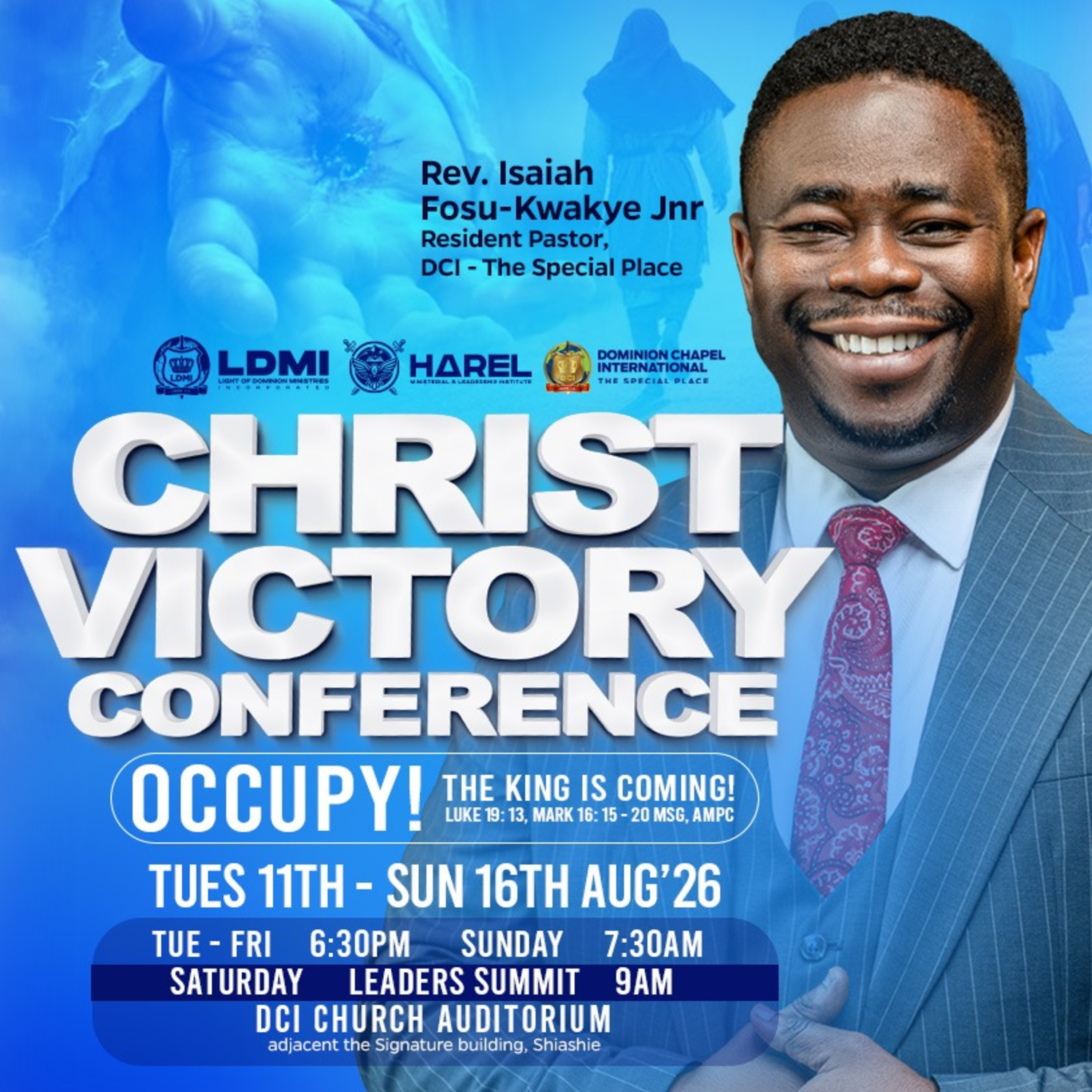 (CVC DAY 1) THE KING IS COMING; OCCUPY!! - PS. ISAIAH FOSU-KWAKYE episode artwork
