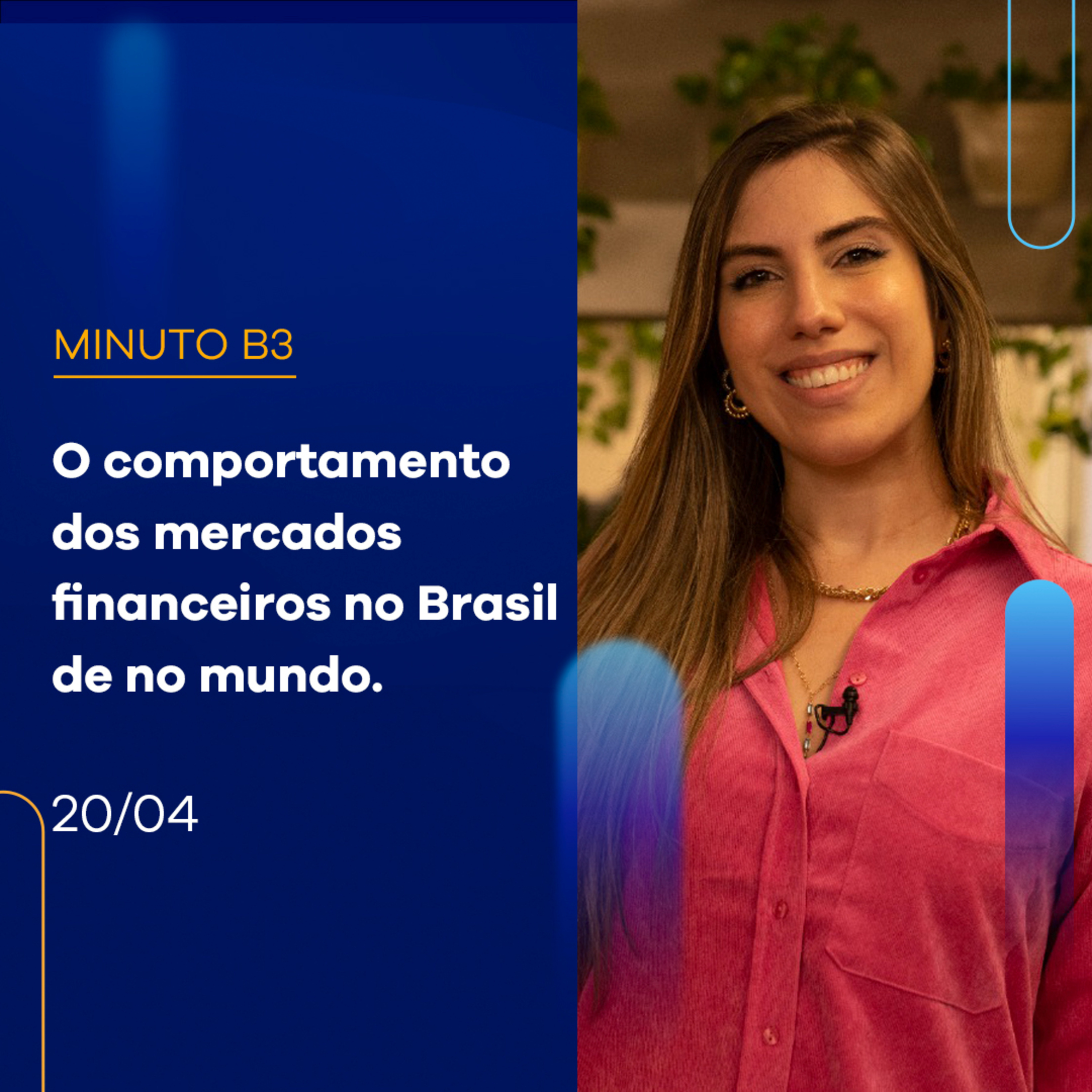 Resumo da Semana: Ibovespa fecha dia com alta de 0,44% e a semana com queda | Minuto B3 20/04/2023 episode artwork