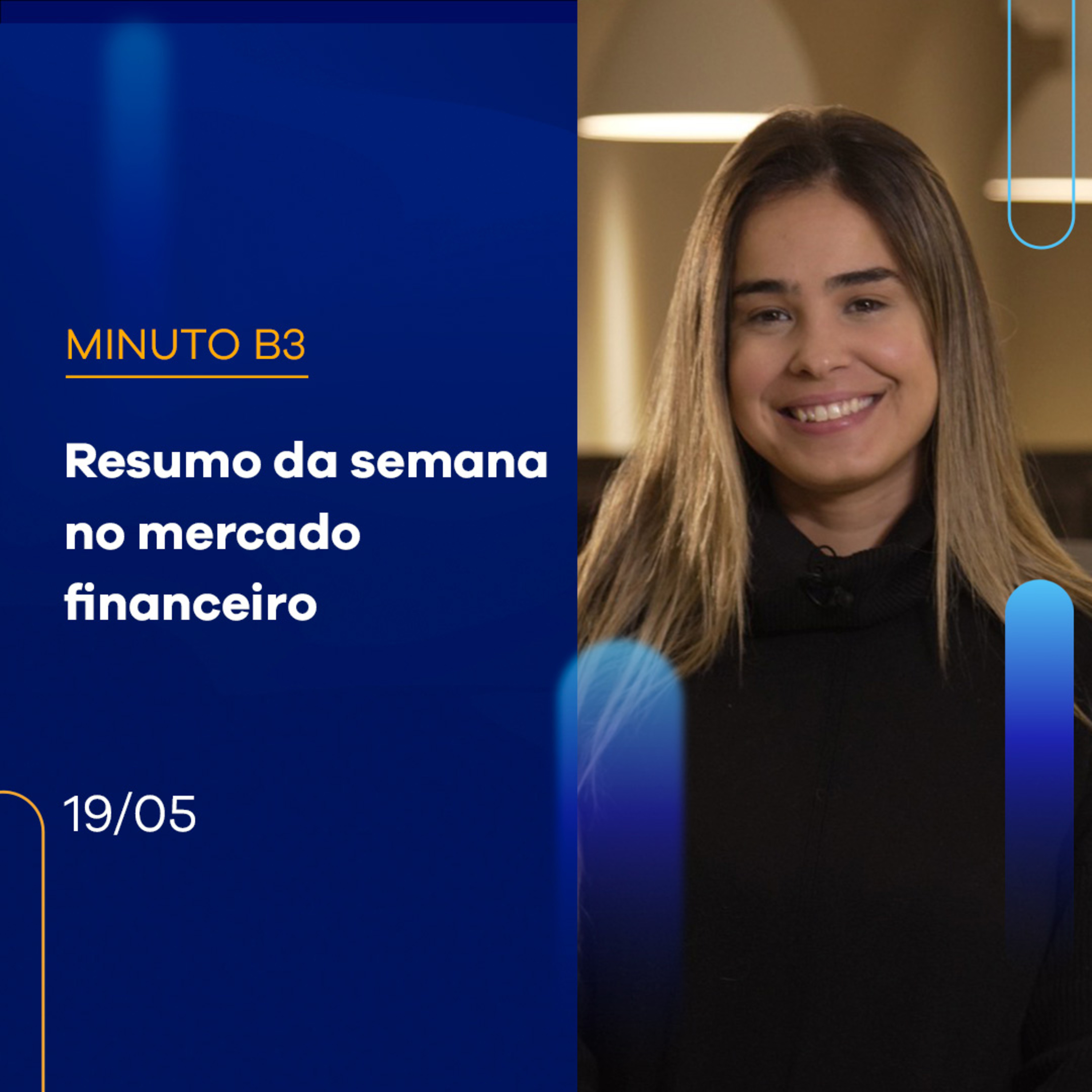 Resumo da Semana: Ibovespa fecha dia com alta de 0,58% e a semana com alta | Minuto B3 - 19/05/2023 episode artwork