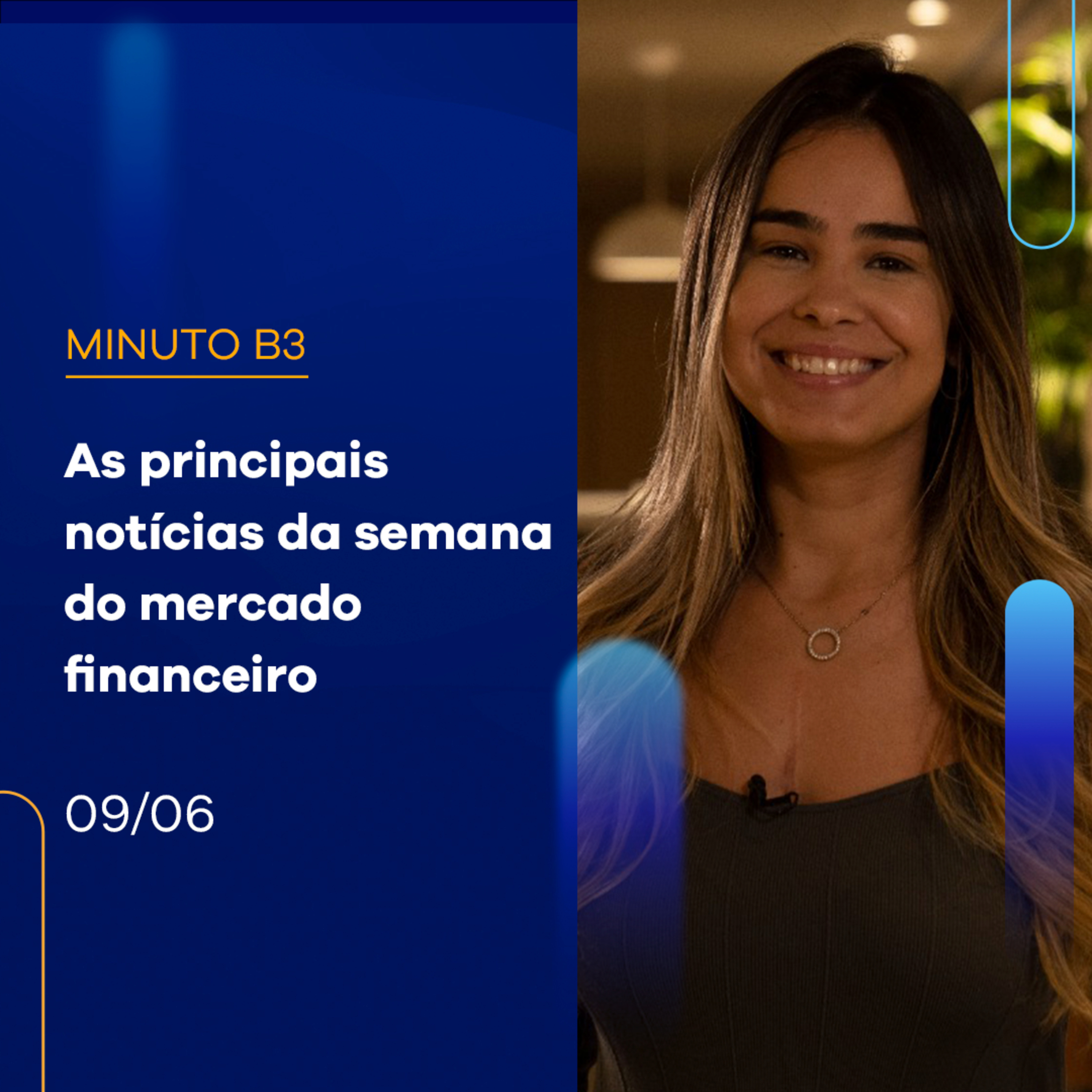 Resumo da Semana: Ibovespa fecha dia com alta de 1,33 % e a semana com alta | Minuto B3 - 09/06/2023 episode artwork