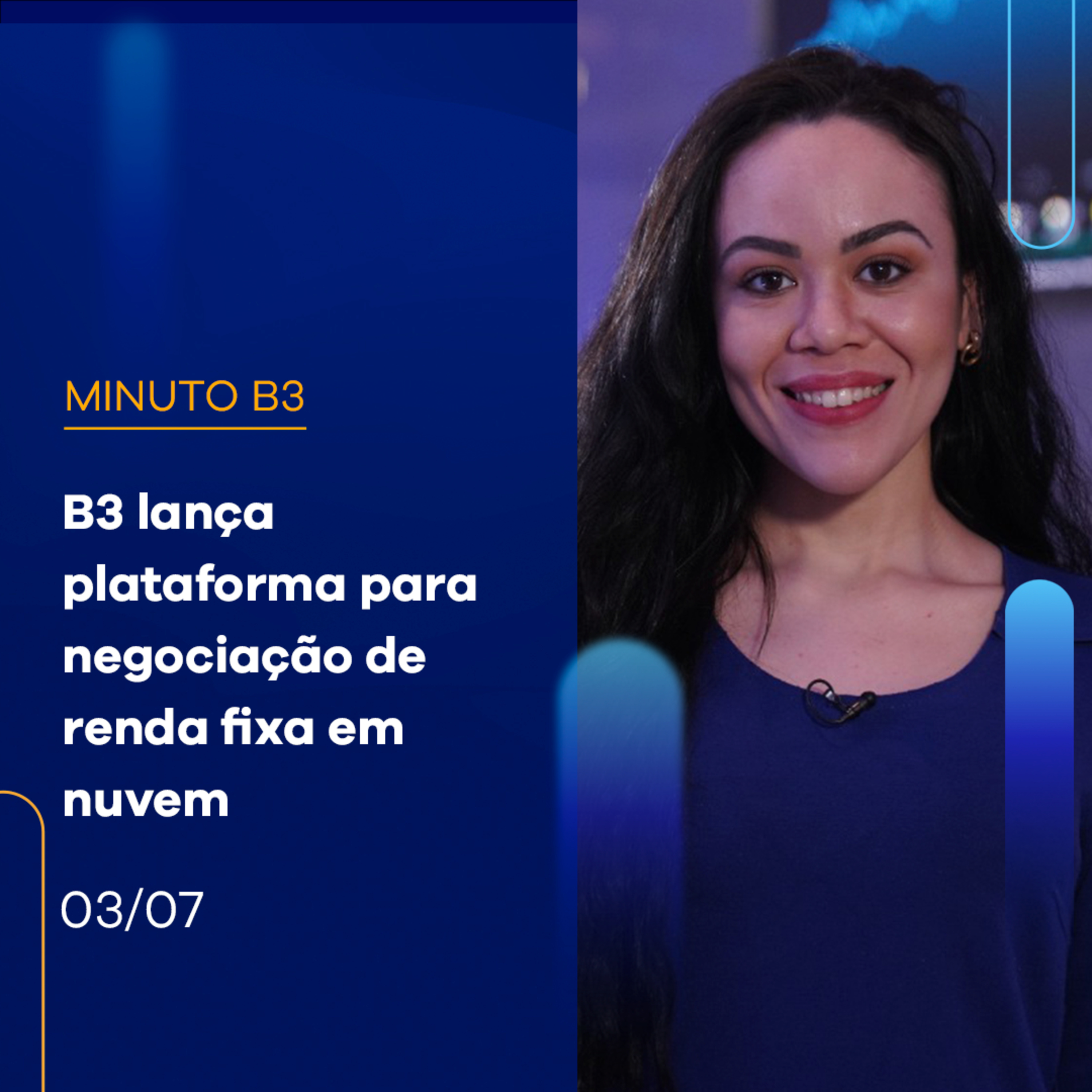 B3 lança plataforma para negociação de renda fixa em nuvem – 03/07/2023 episode artwork