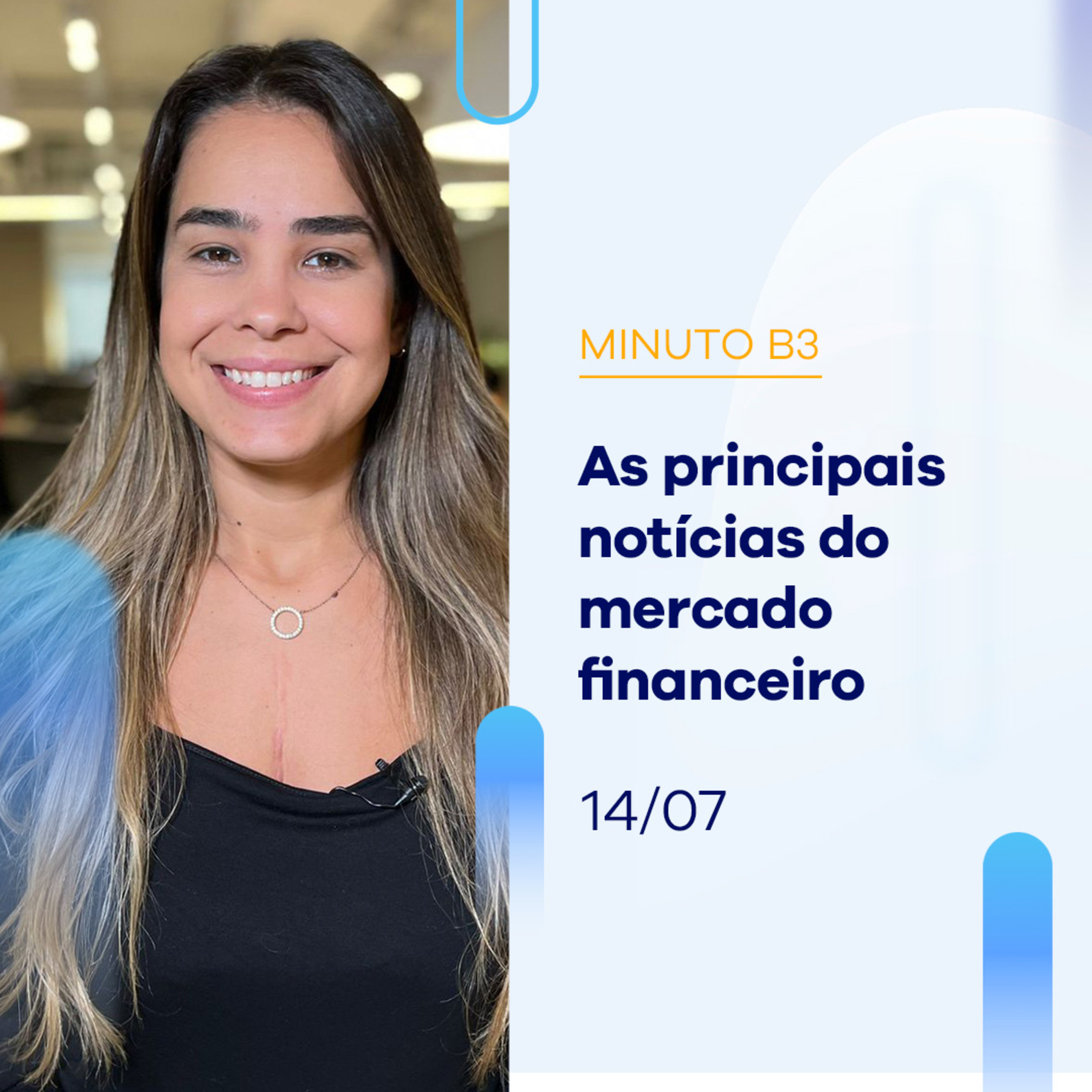 Resumo da Semana: Ibovespa fecha dia com baixa de 1,30% | Minuto B3 - 14/07/2023 episode artwork