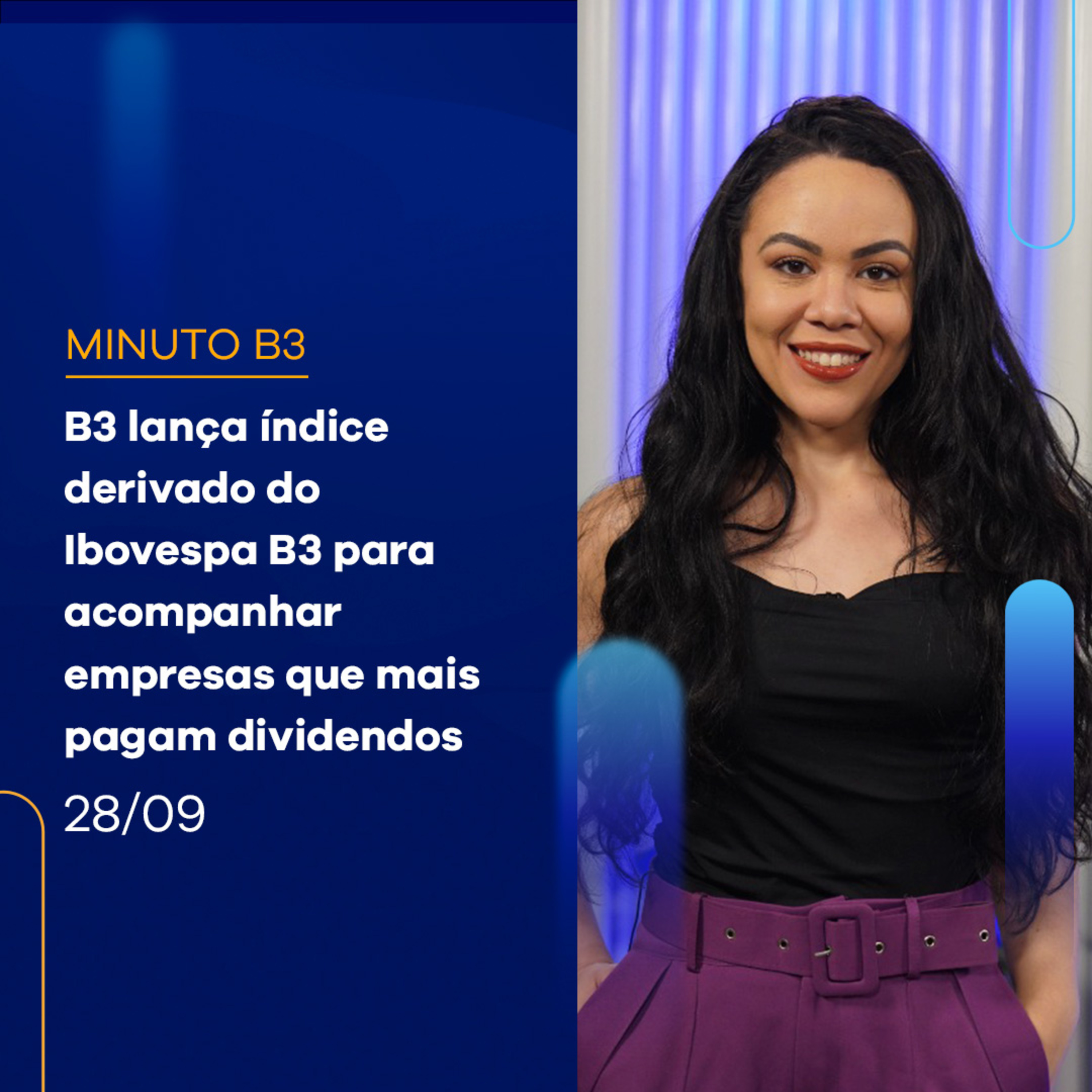B3 lança índice derivado do Ibovespa B3 para acompanhar empresas que mais pagam dividendos episode artwork