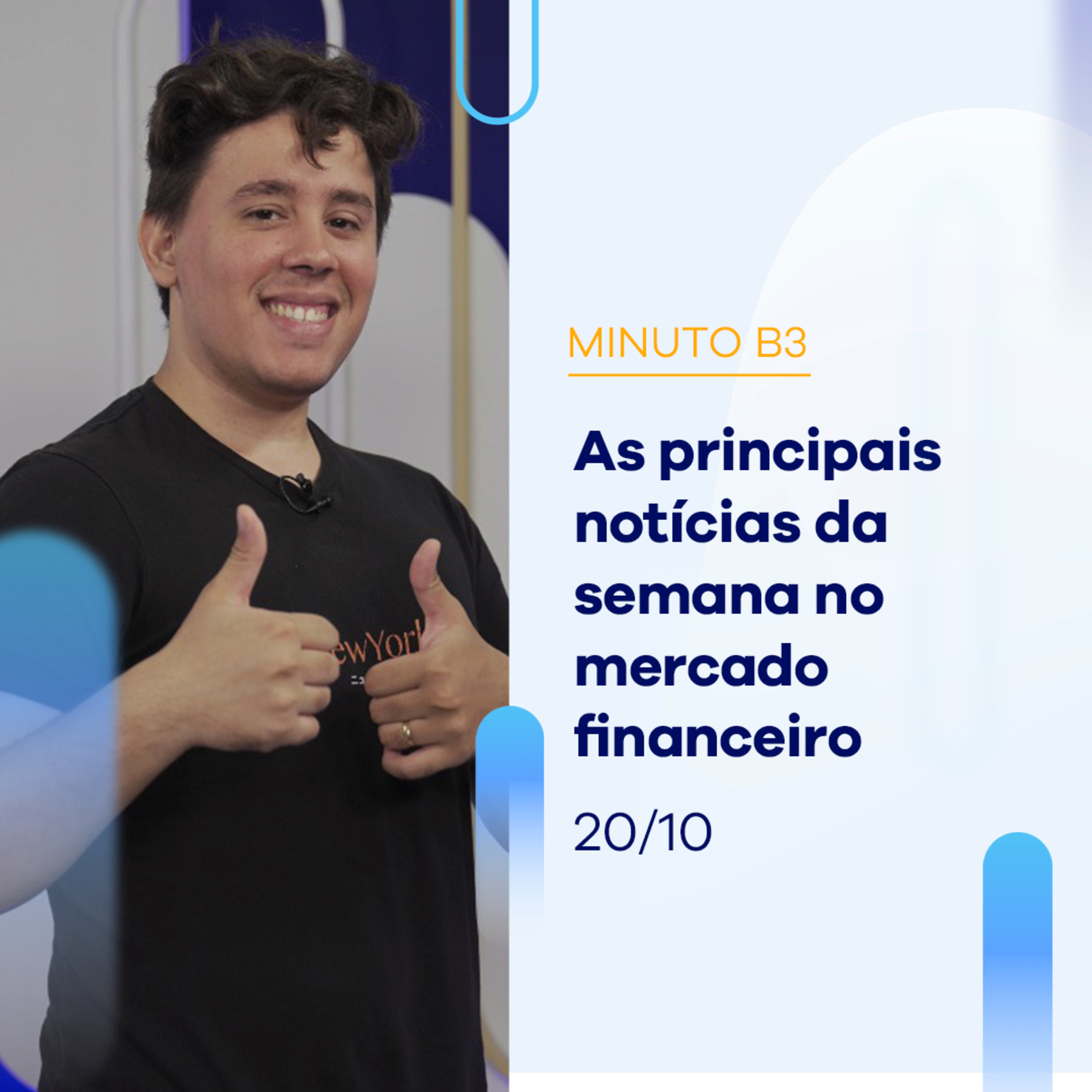 Resumo da Semana: Ibovespa fecha dia com baixa de 0,74% | Minuto B3 - 20/10/2023 episode artwork
