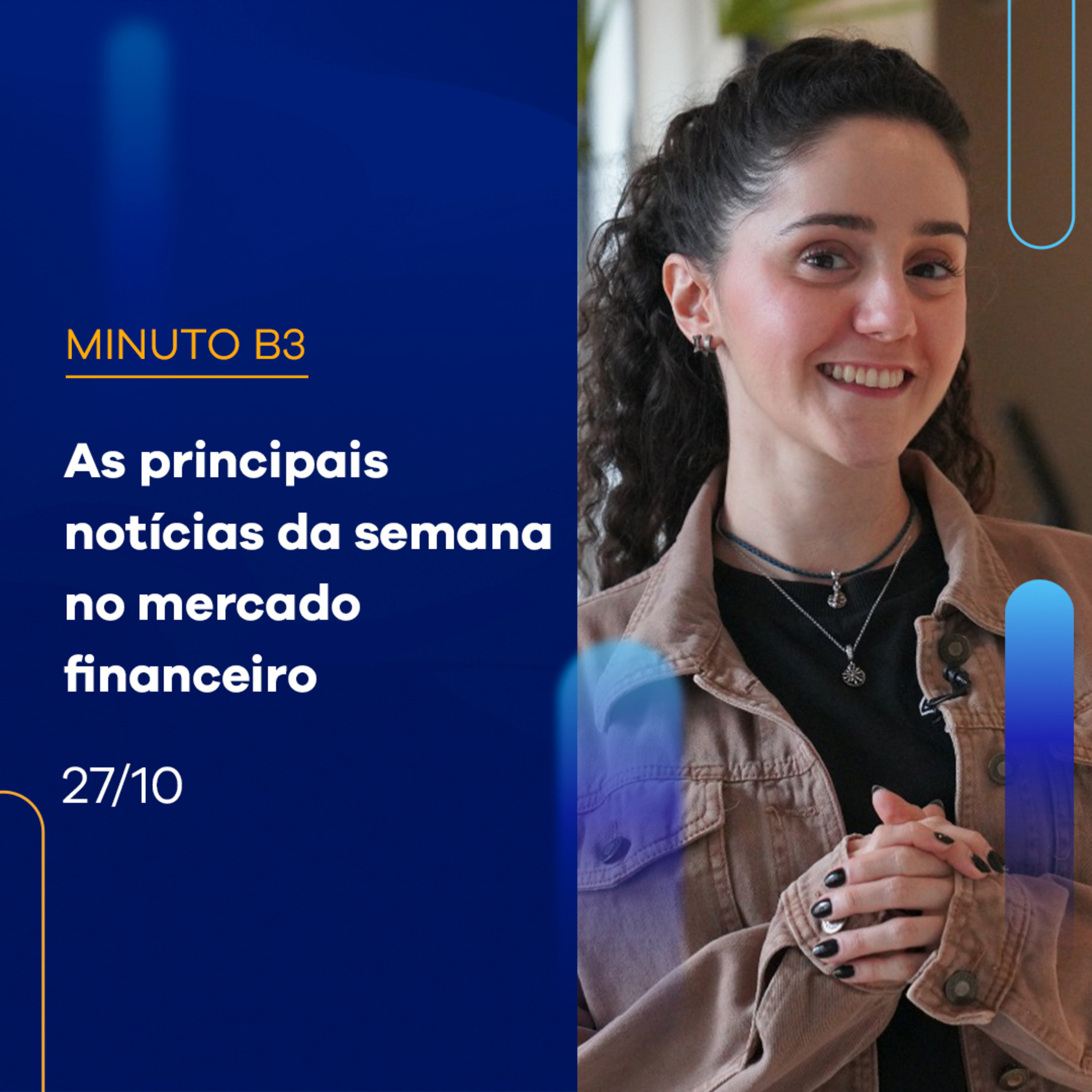 Resumo da Semana: Ibovespa fecha dia com baixa de -1,29 % | Minuto B3 - 27/10/2023 episode artwork