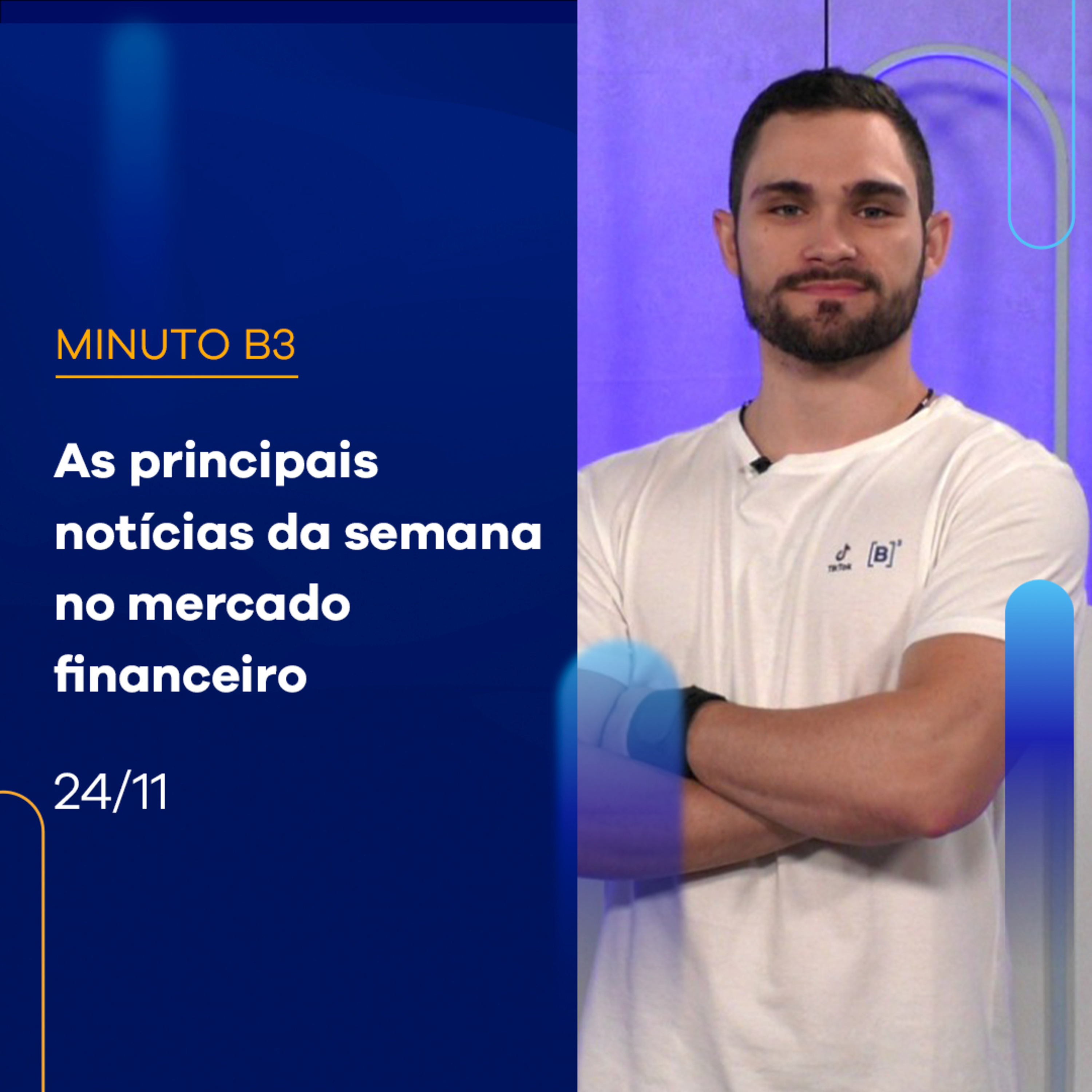 Resumo da Semana: Ibovespa fecha dia com baixa de 0,84% | Minuto B3 - 24/11/2023 episode artwork