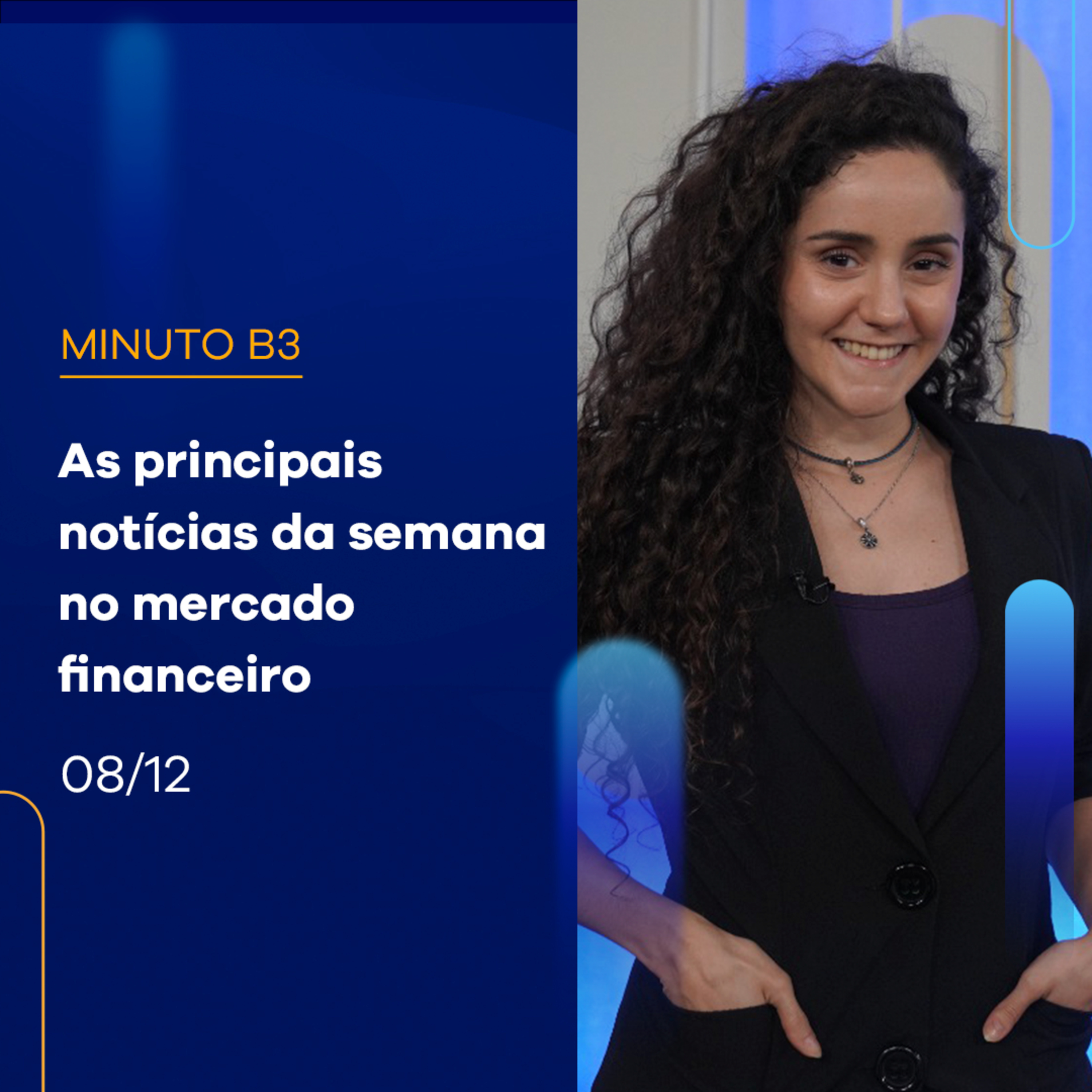 Resumo da Semana: Ibovespa fecha dia com alta de 0,86% | Minuto B3 - 08/12/2023 episode artwork