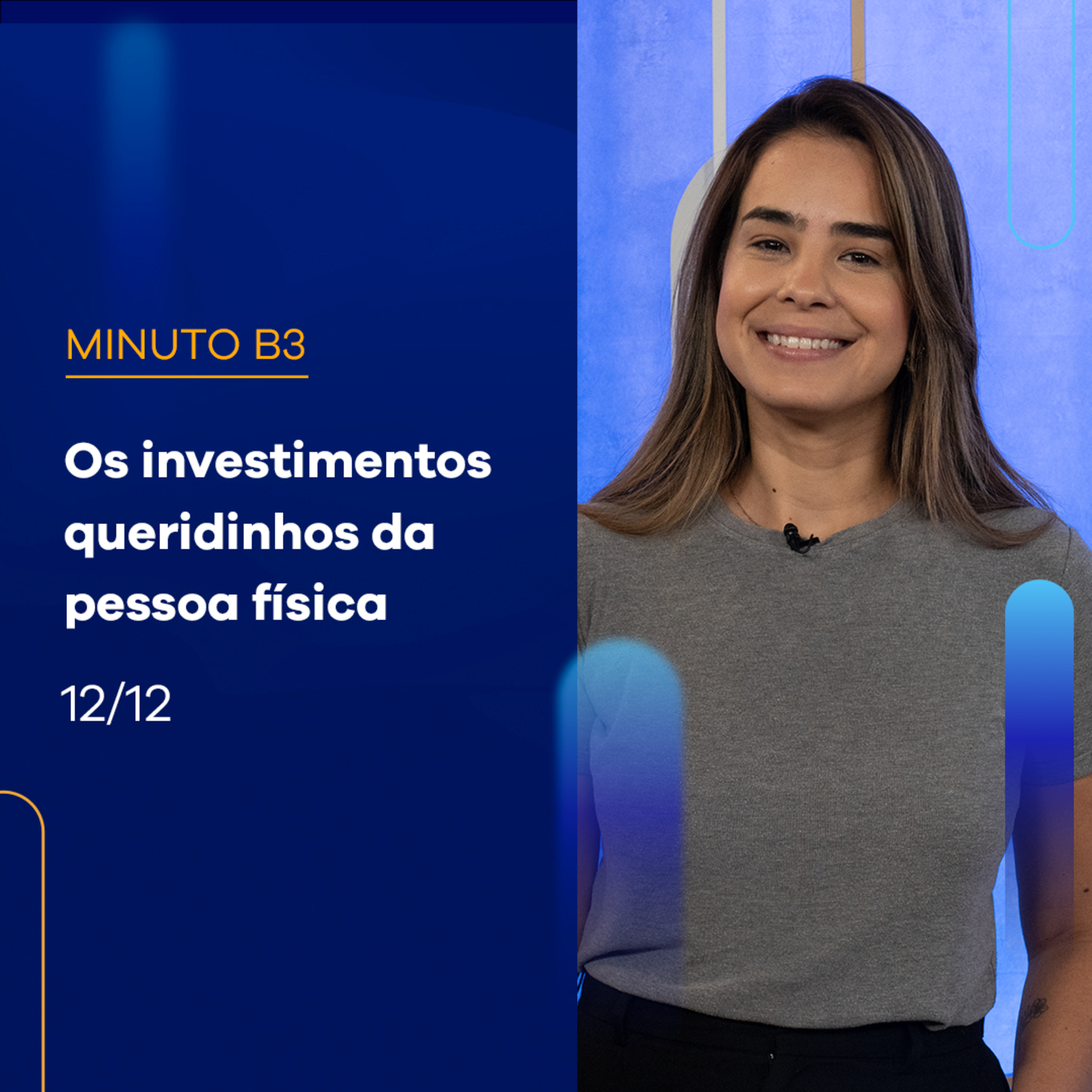 Renda fixa puxa o crescimento do investimento das pessoas físicas em 2023 até setembro | Minuto B3 – 12/12/2023 episode artwork
