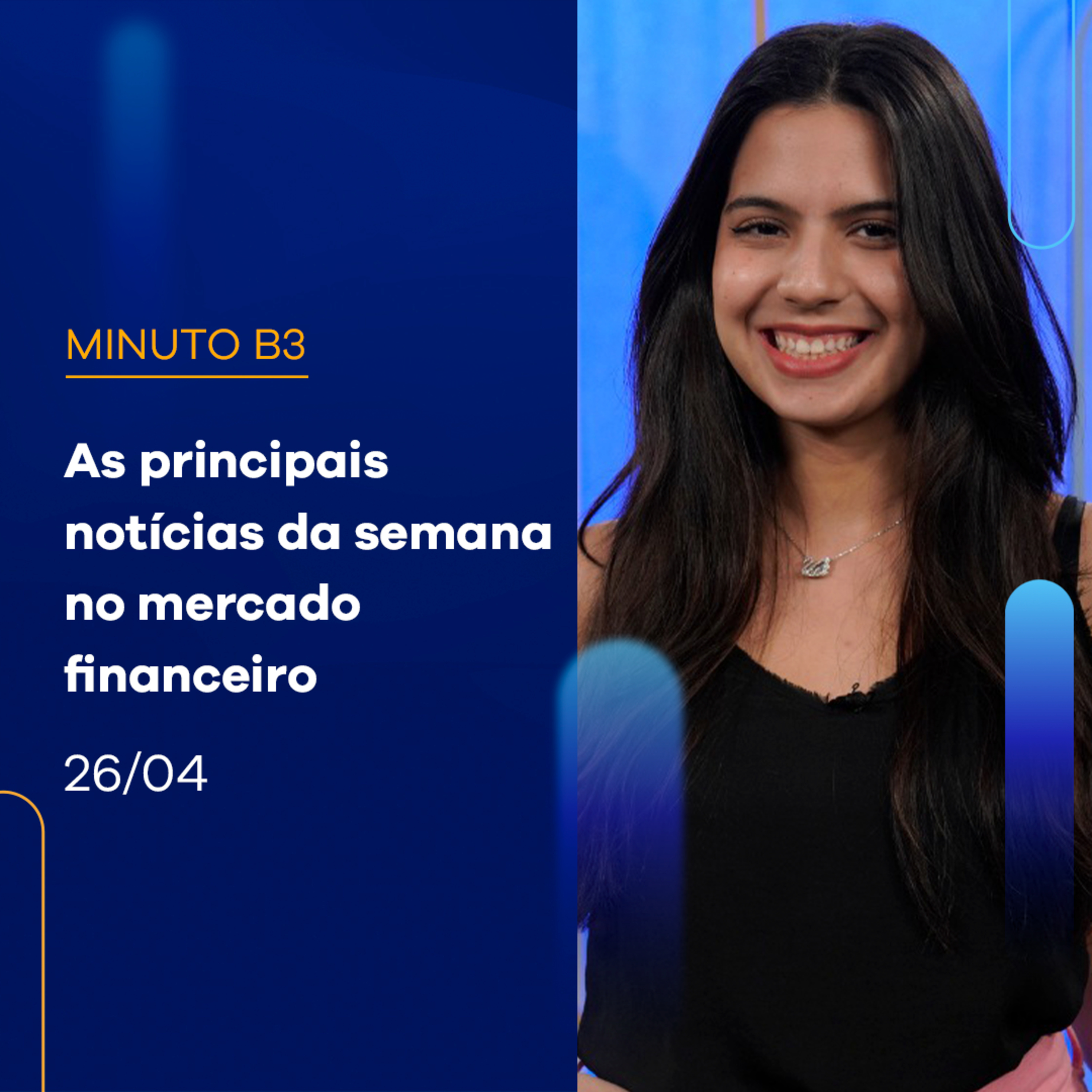  Ibovespa fechou a dia com alta de 1,51%. No acumulado da semana, alta de 1,12% | Minuto B3 - 26/04/2024 episode artwork