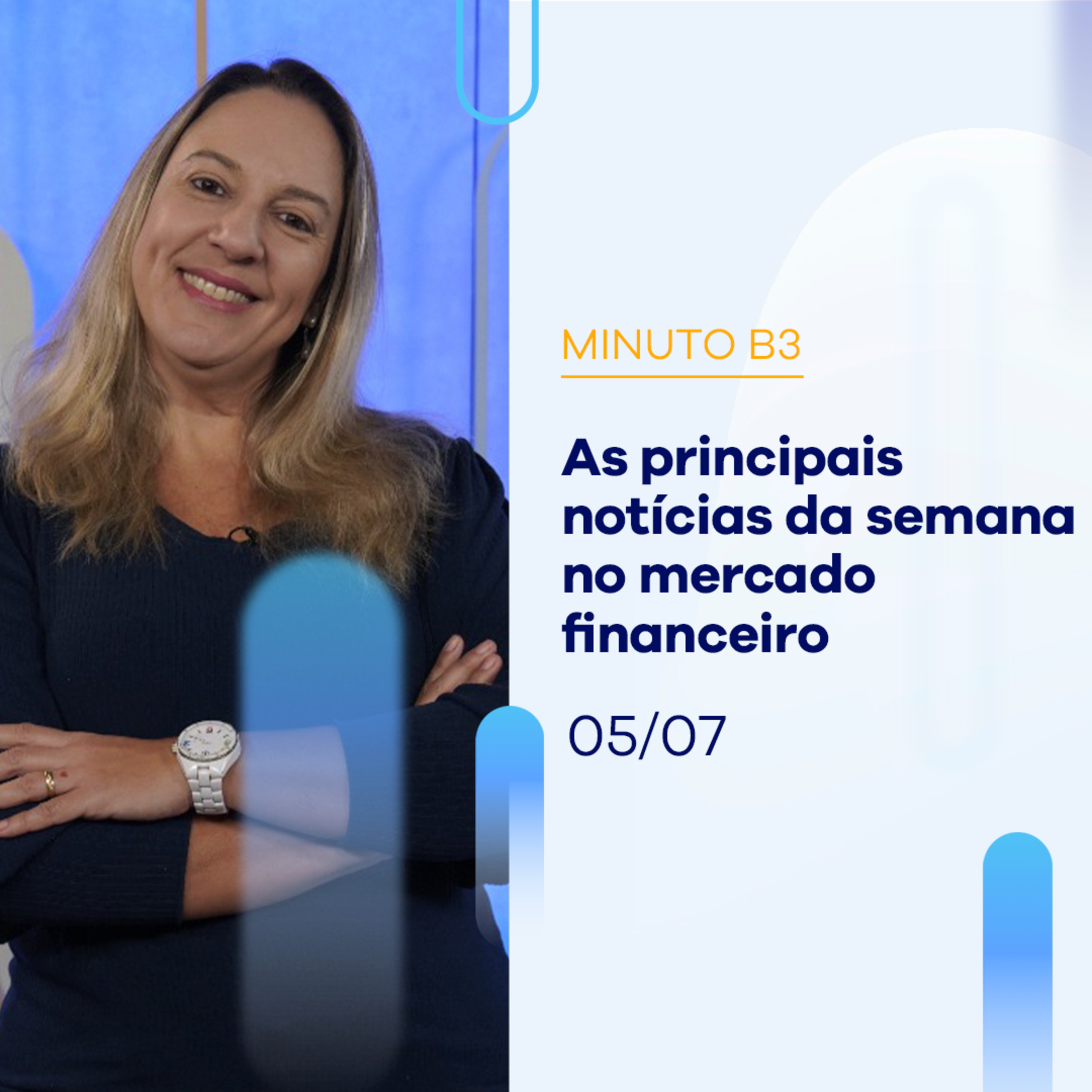 Ibovespa fechou o dia com alta de 0,8%; No acumulado da semana, alta de 1,91% | Minuto B3 - 05/07/2024 episode artwork