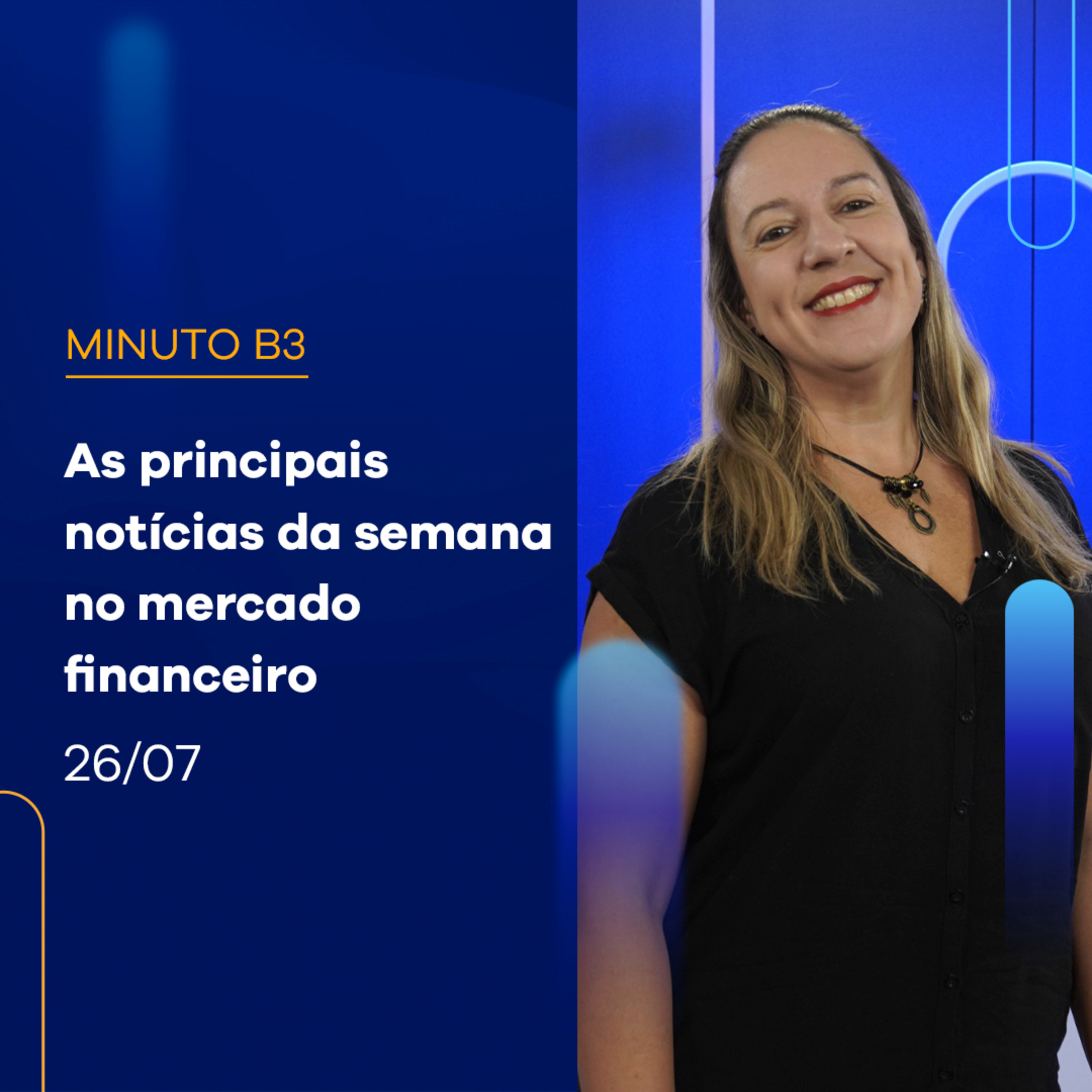 Ibovespa fechou dia com alta de 1,20%; Acumulado da semana, baixa de -0,10% | Minuto B3 - 26/07/2024