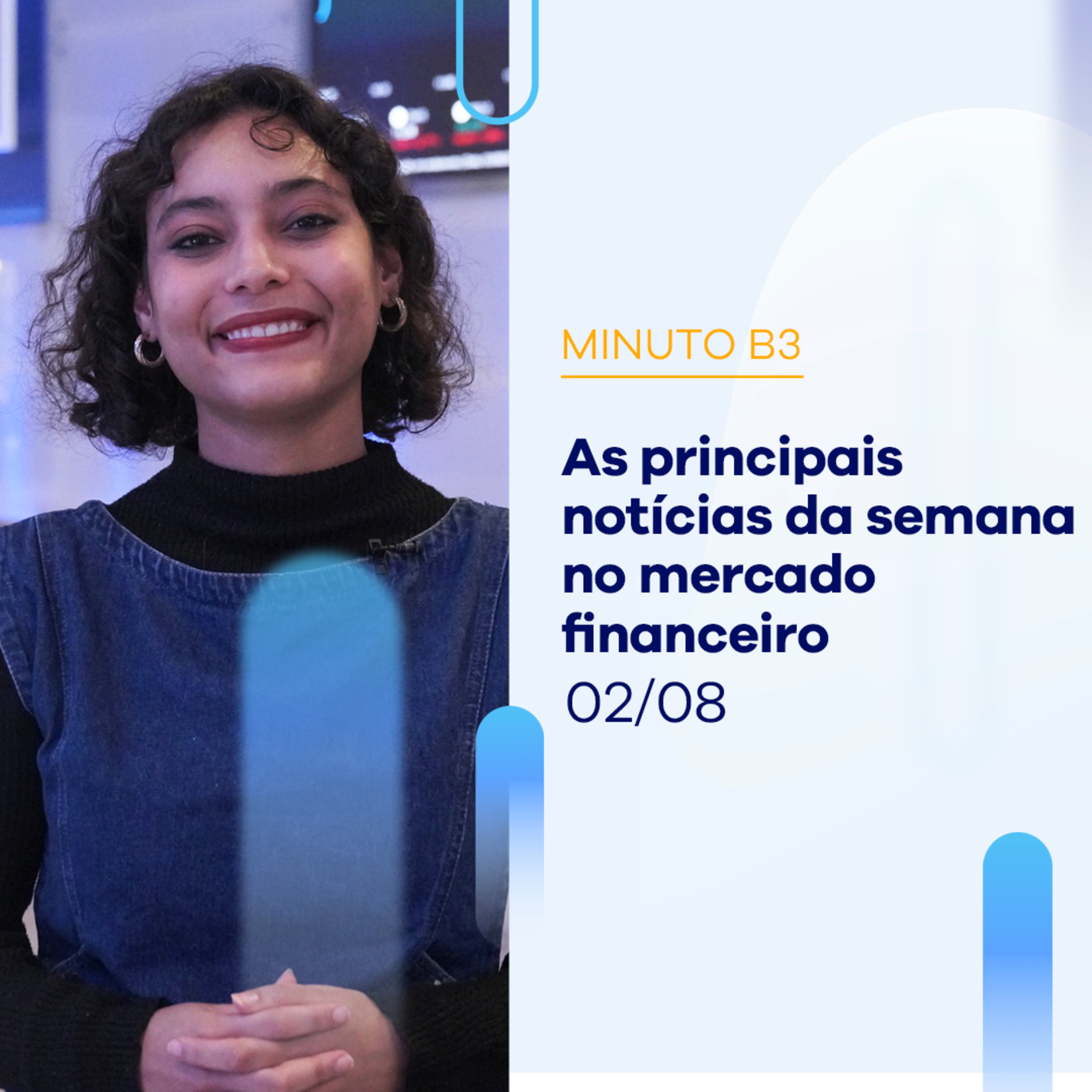 Ibovespa fechou dia com baixa de -1,21%; Acumulado da semana, baixa de -1,29% | Minuto B3 - 02/07/2024 episode artwork