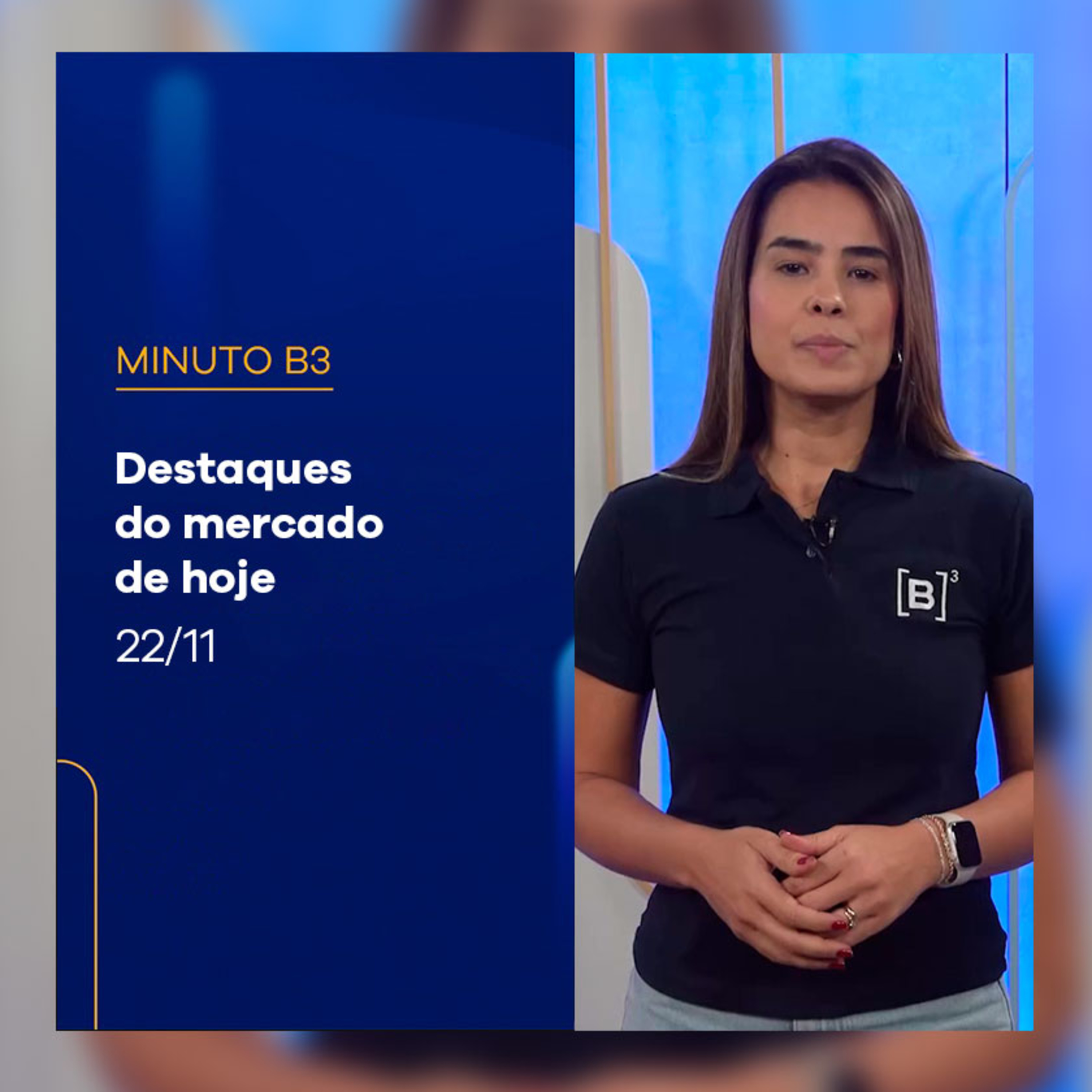 Alta do Ibovespa, recorde de ETFs de bitcoin na B3 e consulta a lote da malha fina | Minuto B3 - 22/11/2024 episode artwork