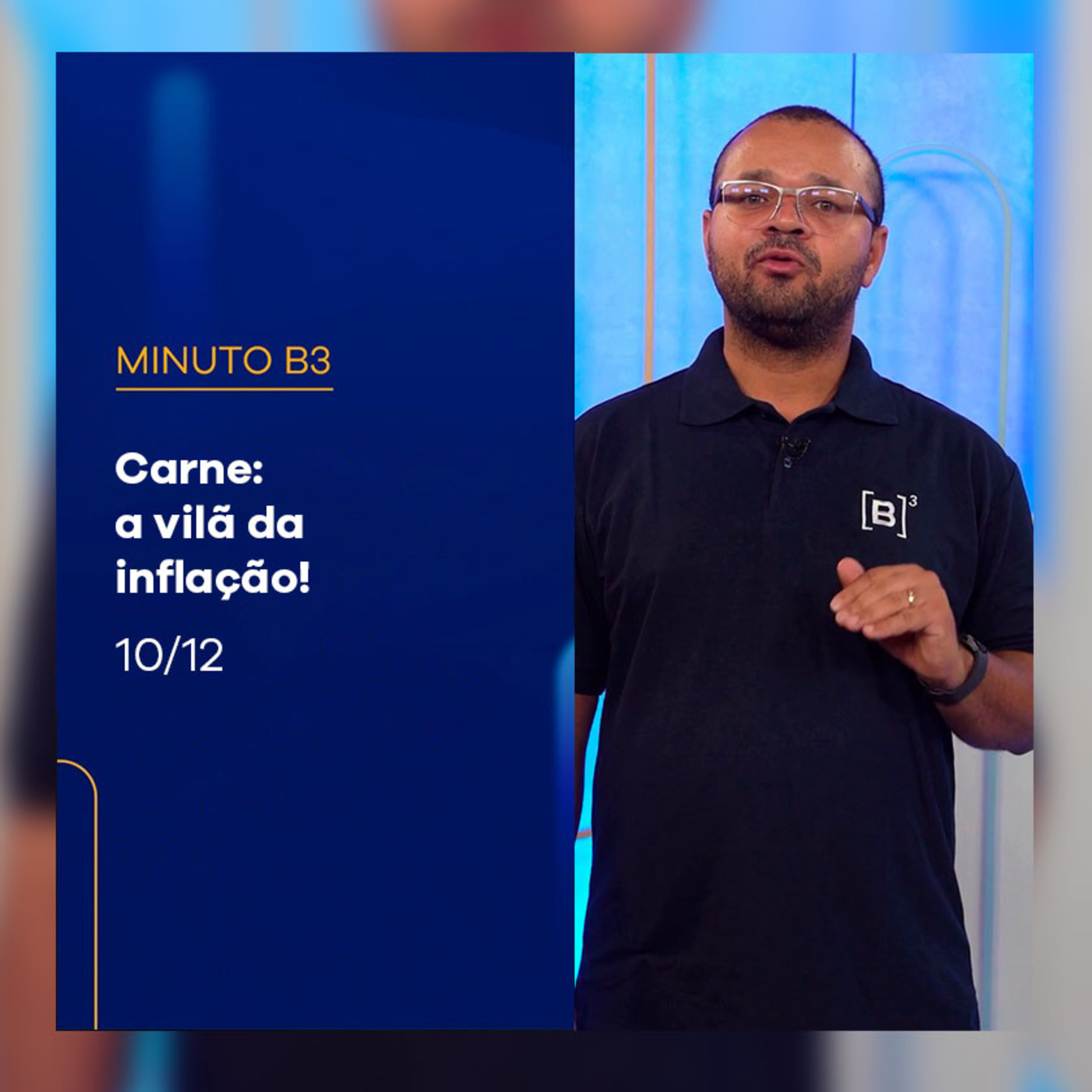 IPCA tem alta de 0,39% em novembro | Minuto B3 - 10/12/2024 episode artwork