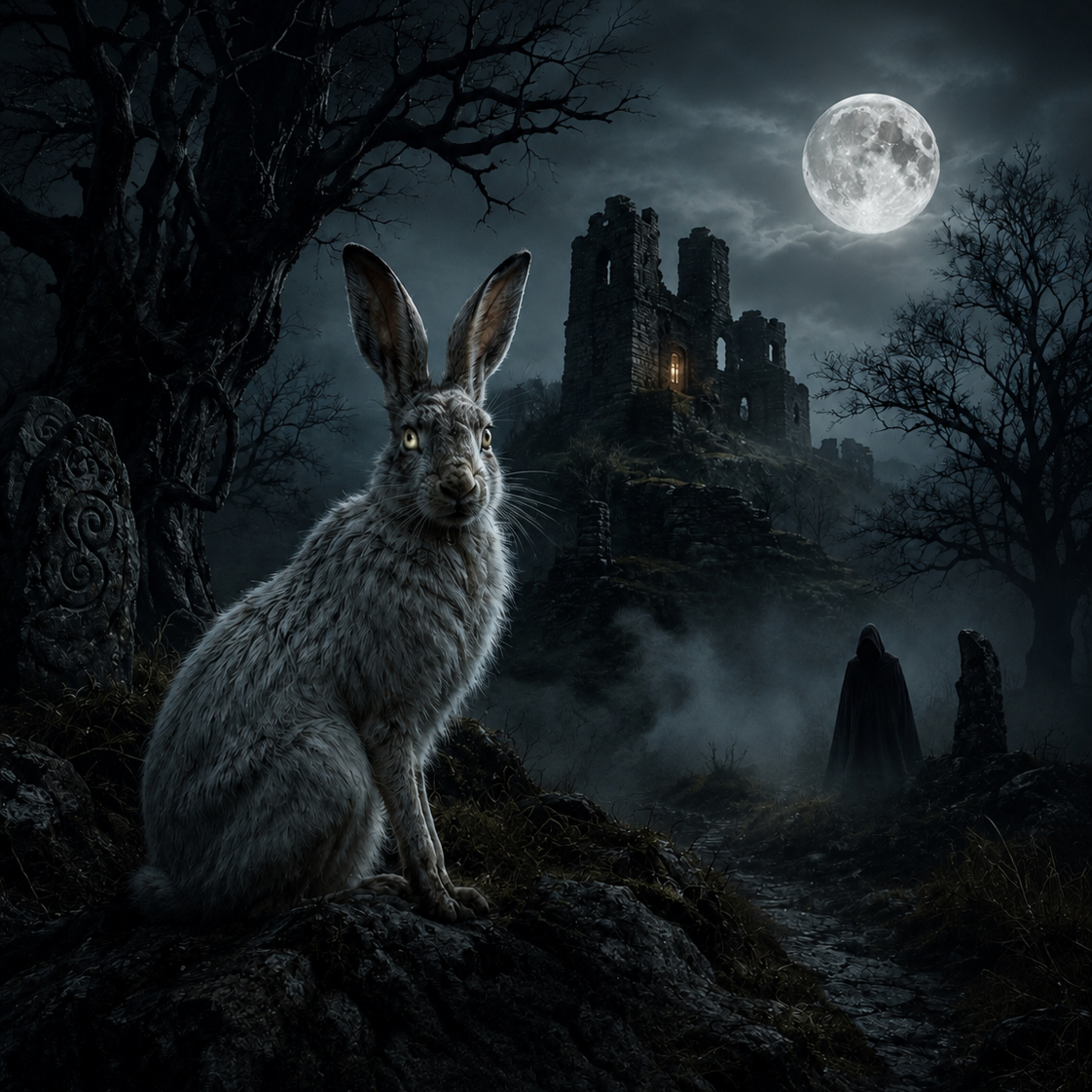 Time between Times Storytelling with Owen Staton. The White Hare of Looe episode artwork