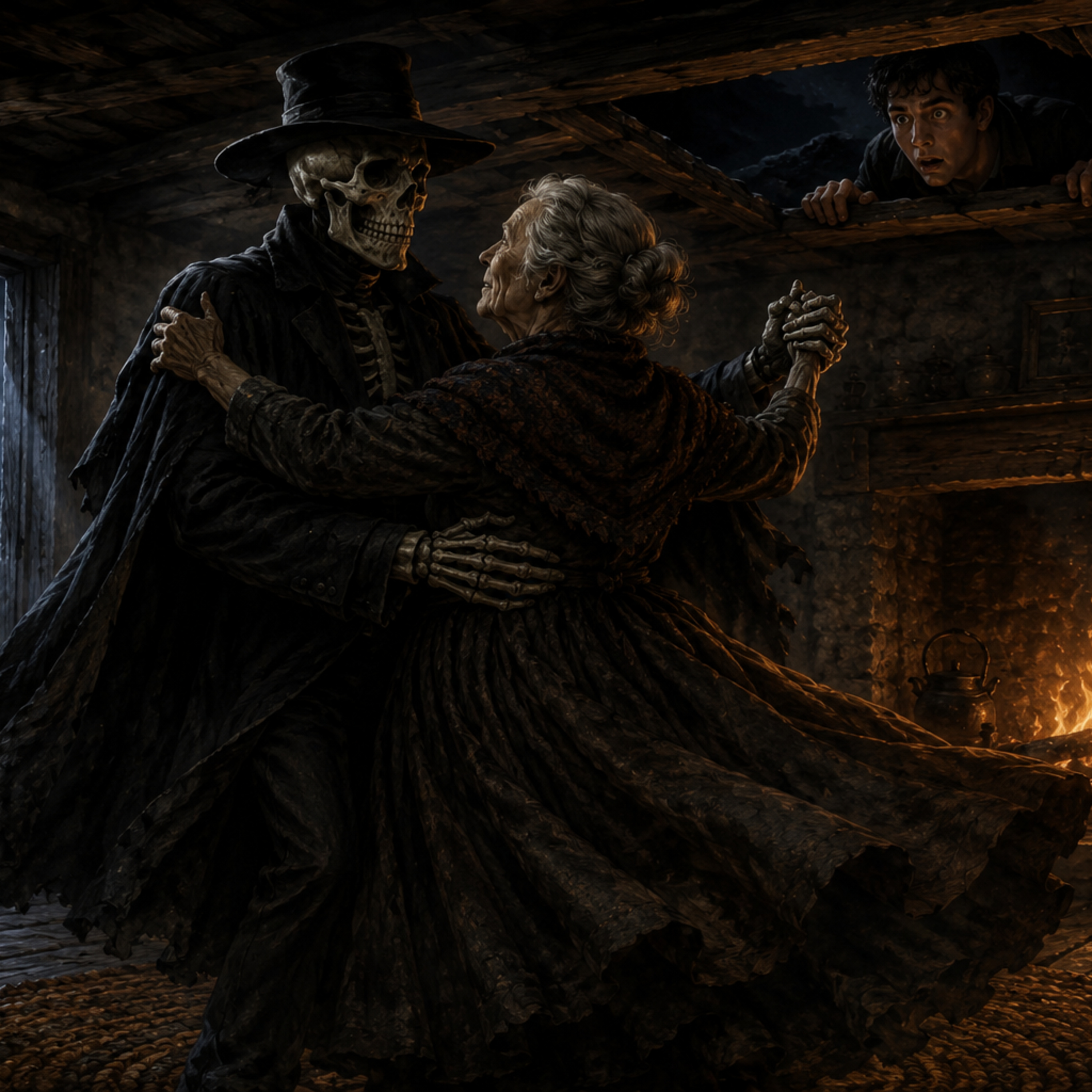 Time between Times Storytelling with Owen Staton. The Death Messenger of Mellincourt episode artwork