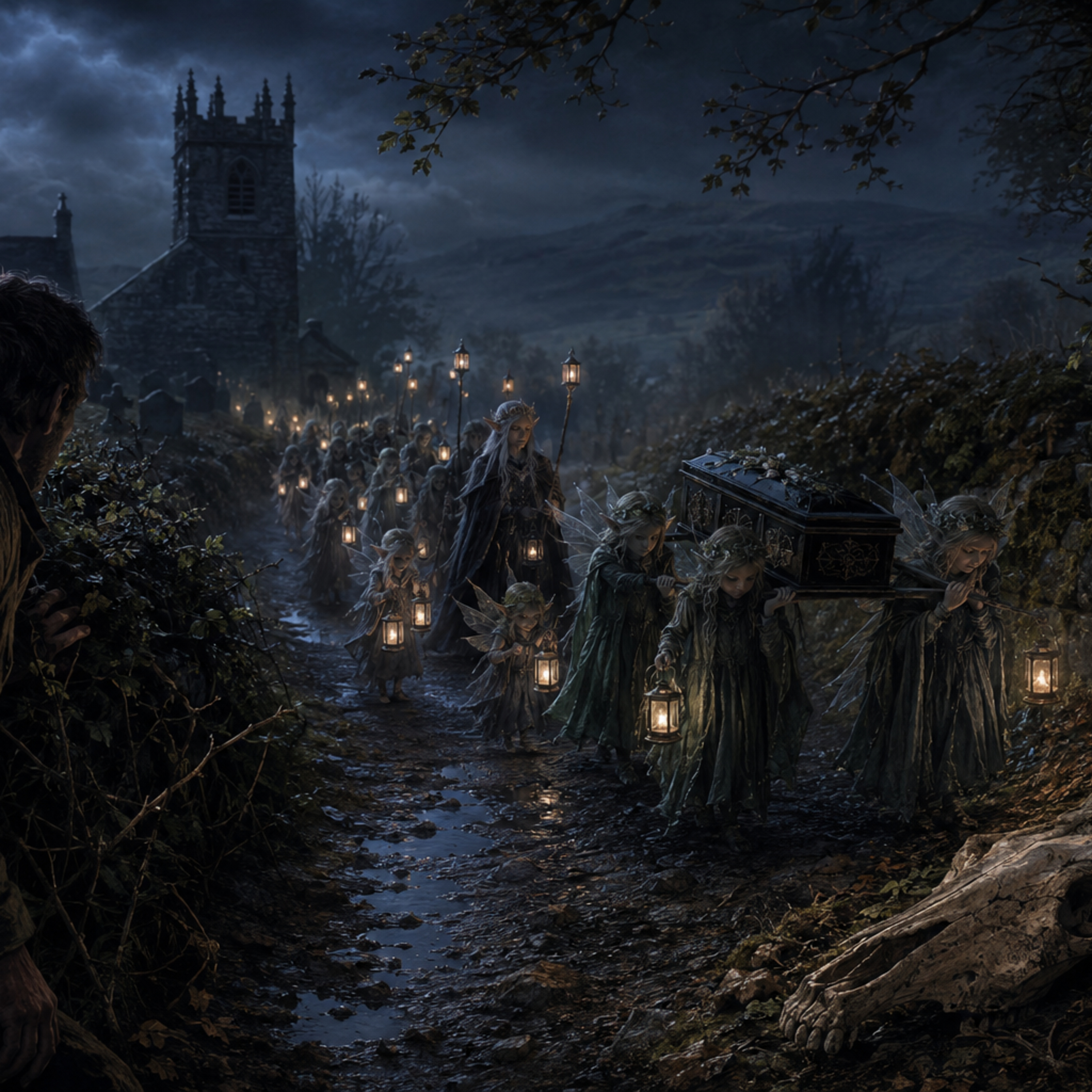Time between Times Storytelling with Owen Staton . The Funeral of the Fair Folk episode artwork