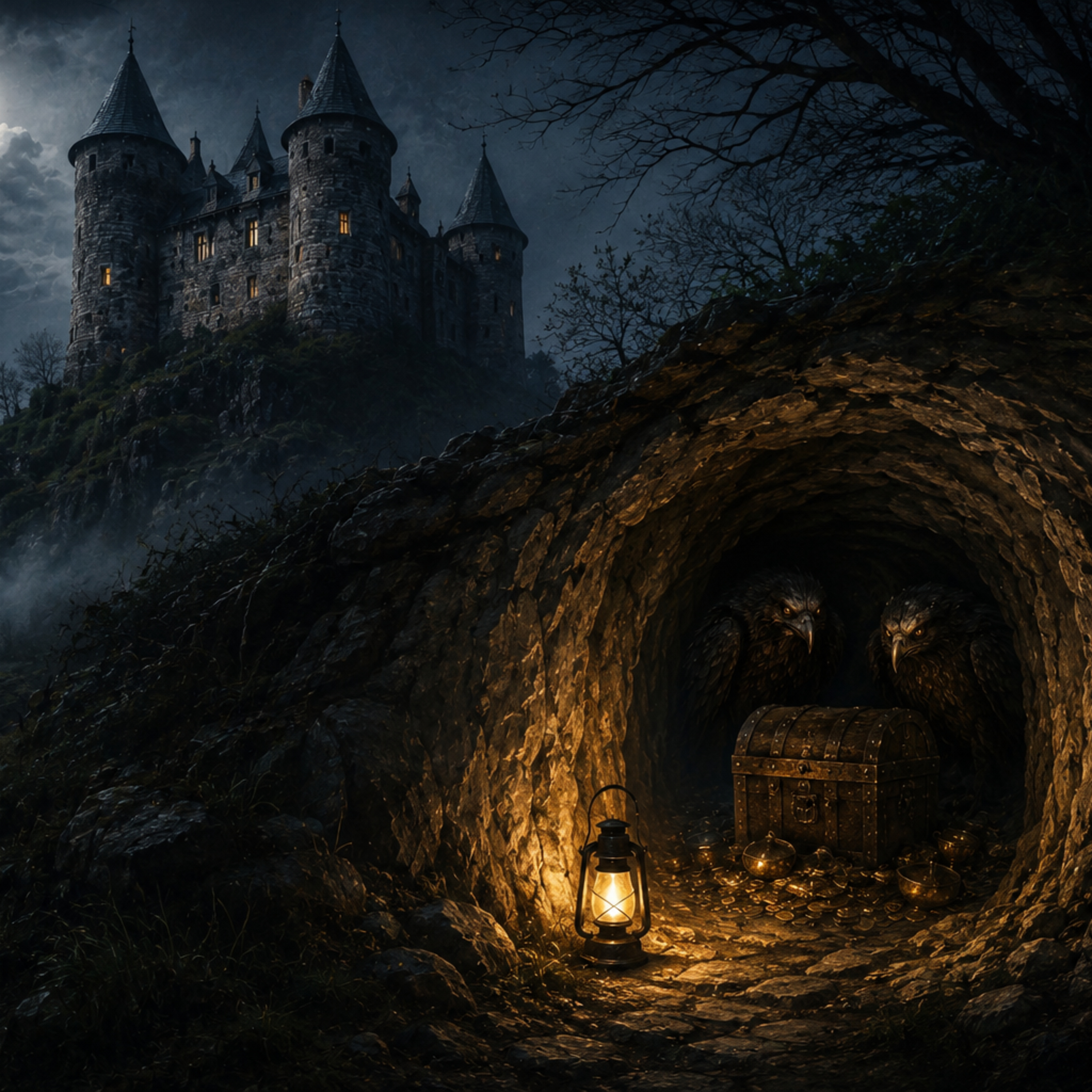 Time between Times Storytelling with Owen Staton. The Eagles beneath the earth. A Welsh Ghost story episode artwork