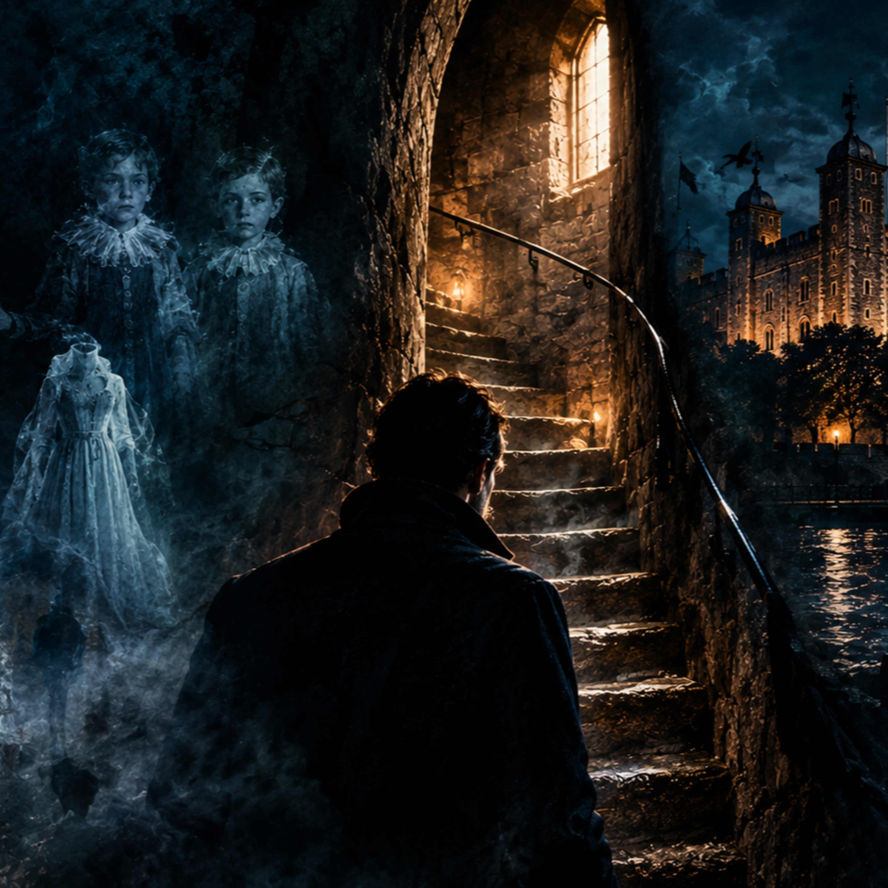 Time between Times Storytelling with Owen Staton. Ghost stories from the Tower of London episode artwork