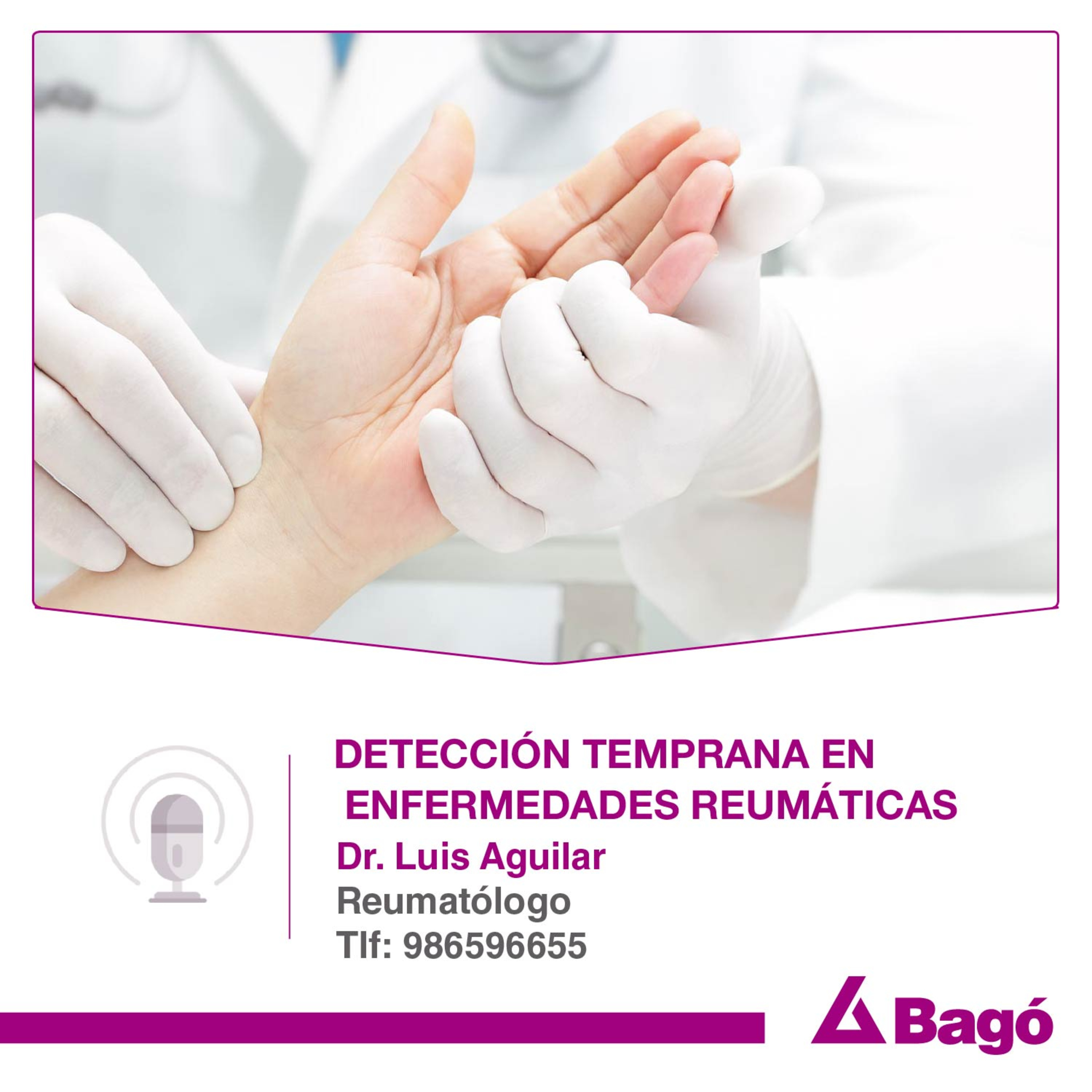 DETECCIÓN TEMPRANA EN ENFERMEDADES REUMÁTICAS episode artwork