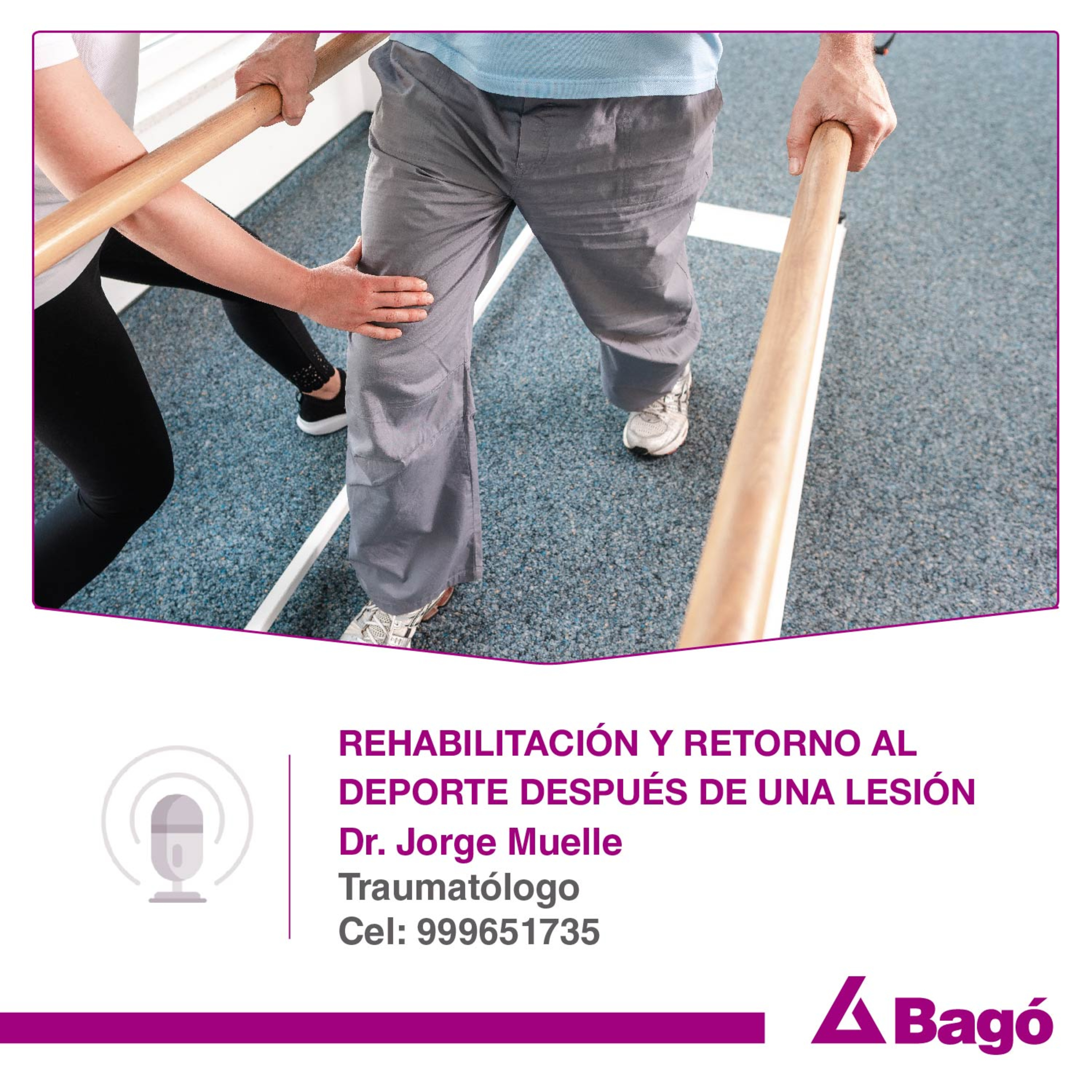 REHABILITACIÓN Y RETORNO AL DEPORTE DESPUÉS DE UNA LESIÓN episode artwork