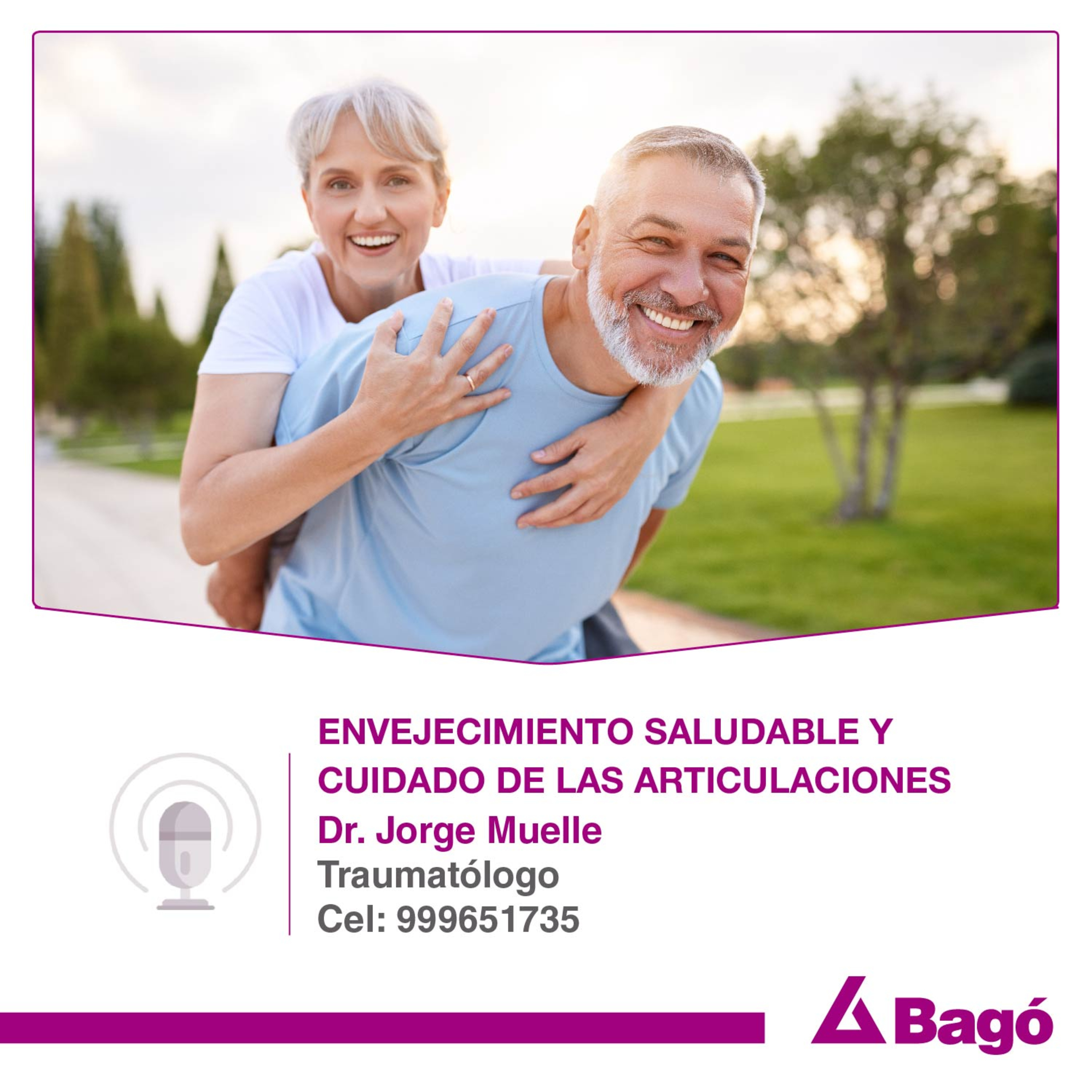 ENVEJECIMIENTO SALUDABLE Y CUIDADO DE LAS ARTICULACIONES episode artwork
