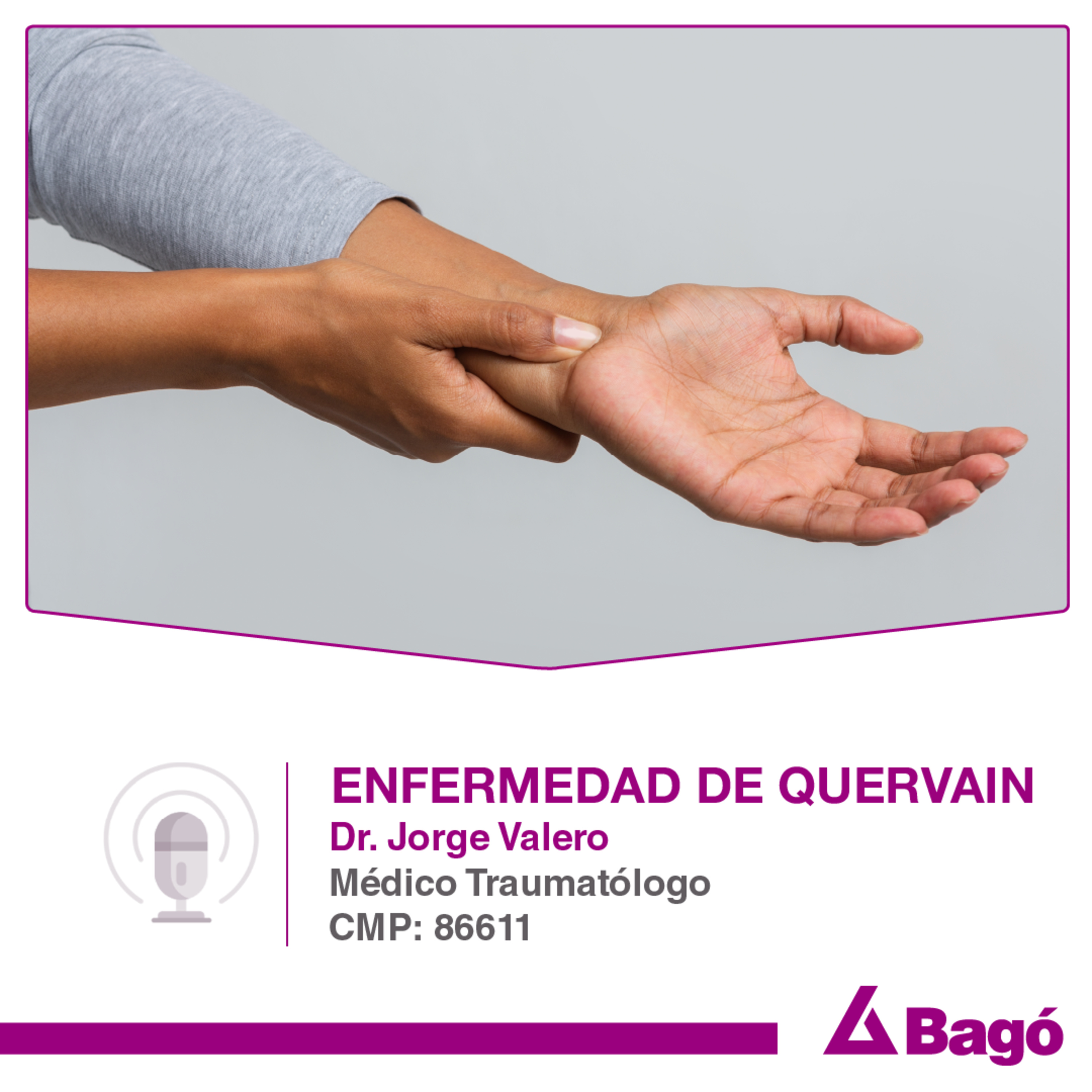 ENFERMEDAD DE QUERVAIN episode artwork