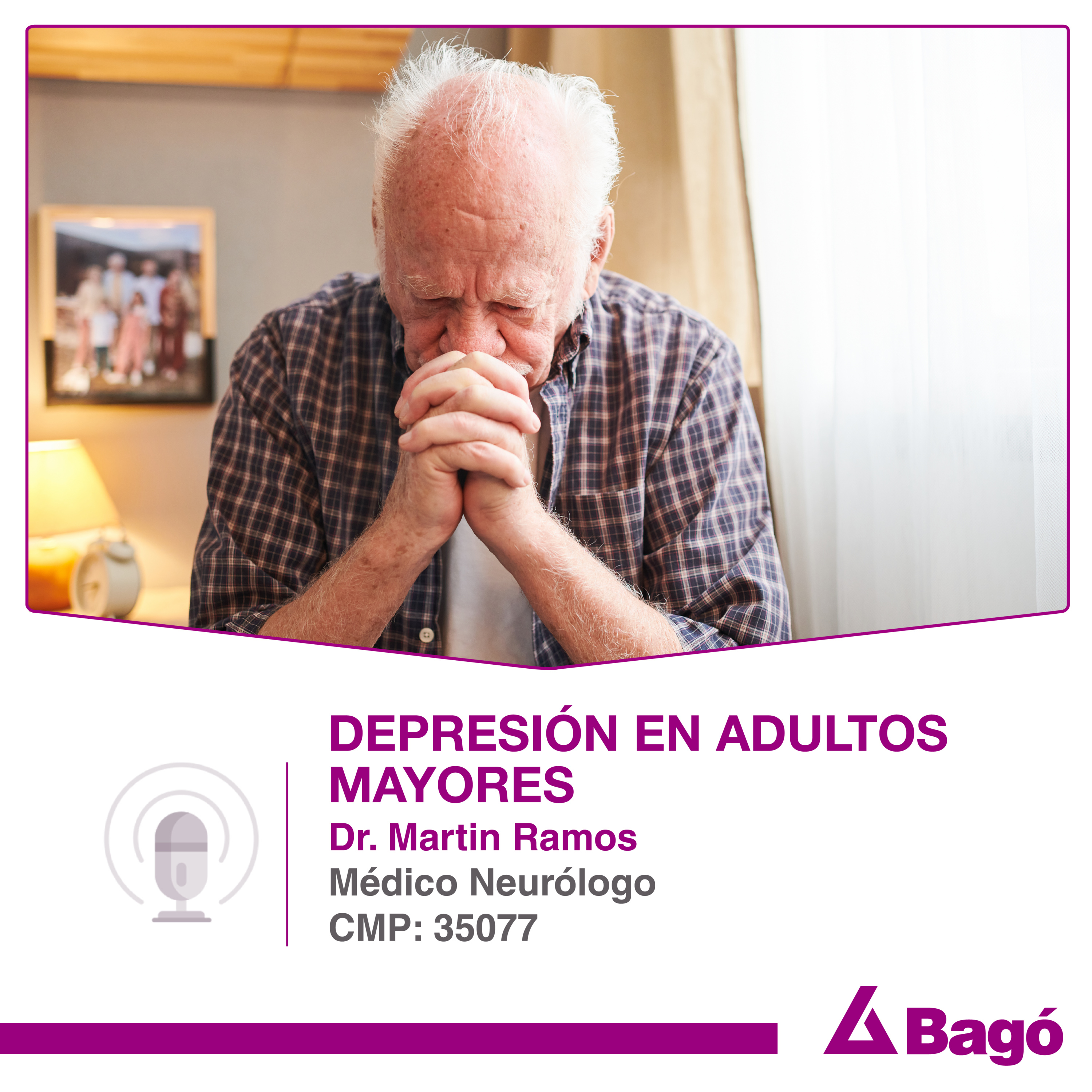 DEPRESIÓN EN ADULTOS MAYORES episode artwork