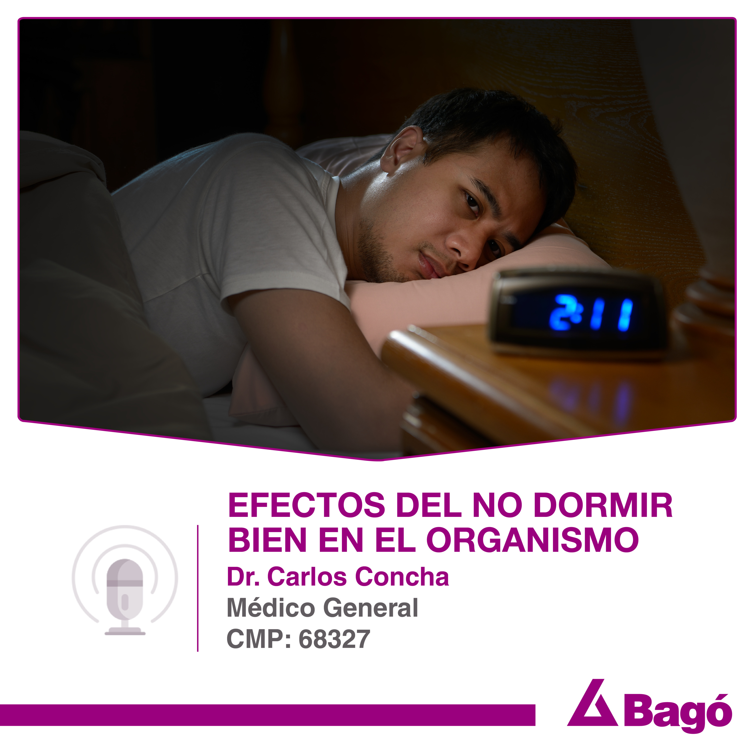 EFECTOS DEL NO DORMIR BIEN EN EL ORGANISMO episode artwork