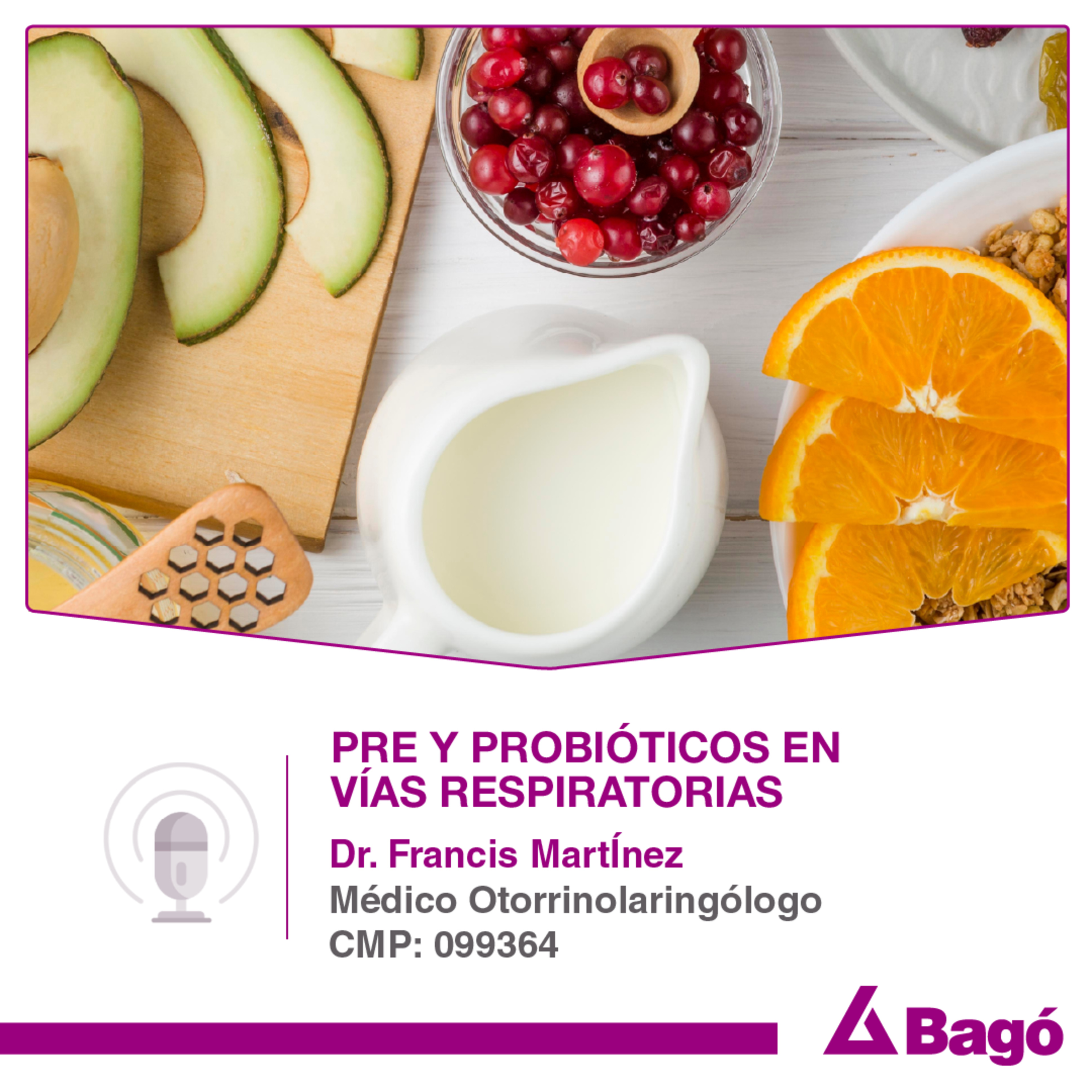 Prebióticos y Probióticos: su impacto en la salud respiratoria episode artwork