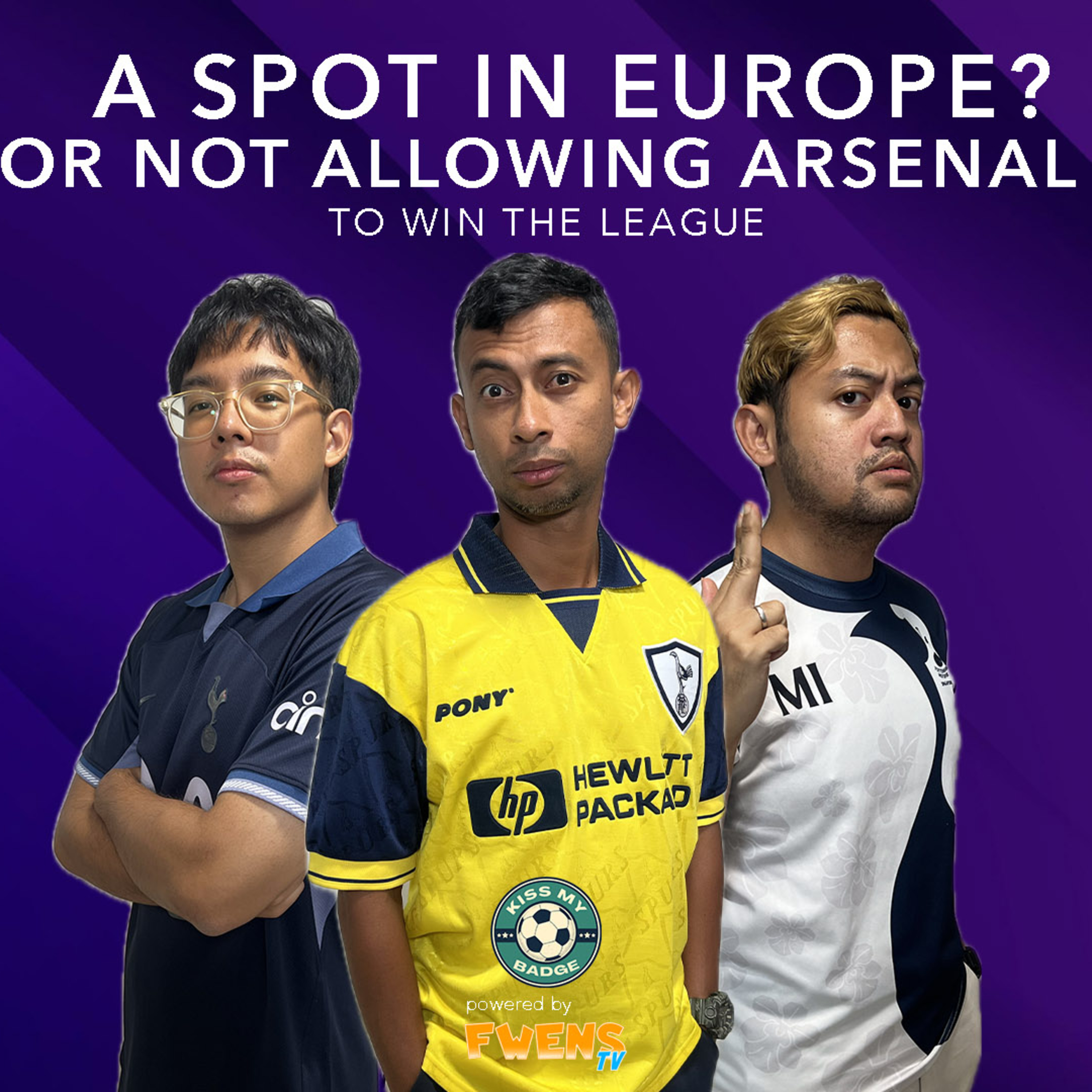 Win City for Europe, Arsenal win title. Or lose to City to prevent Arsenal winning the title.  episode artwork