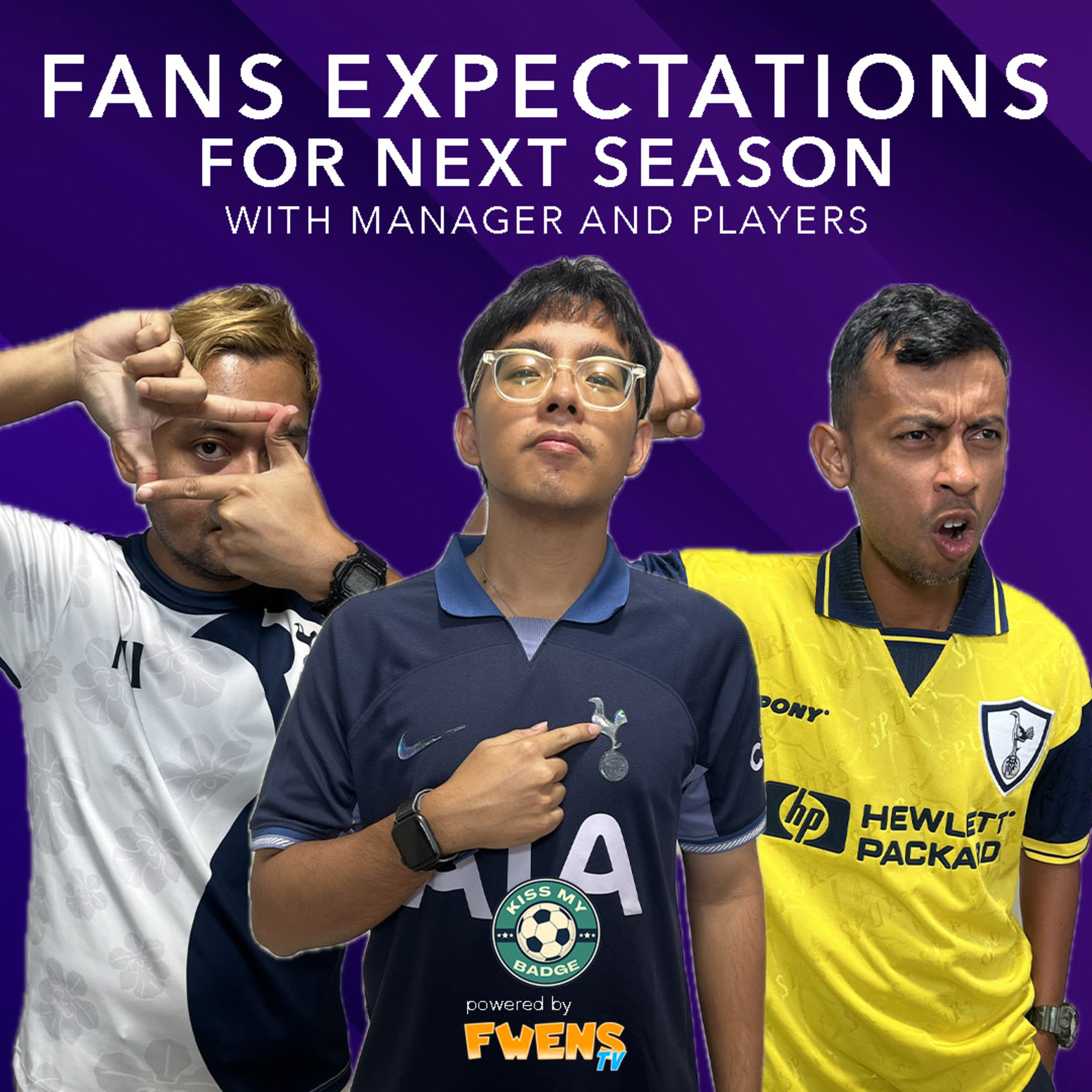 Spurs fans' expectations for next season. episode artwork