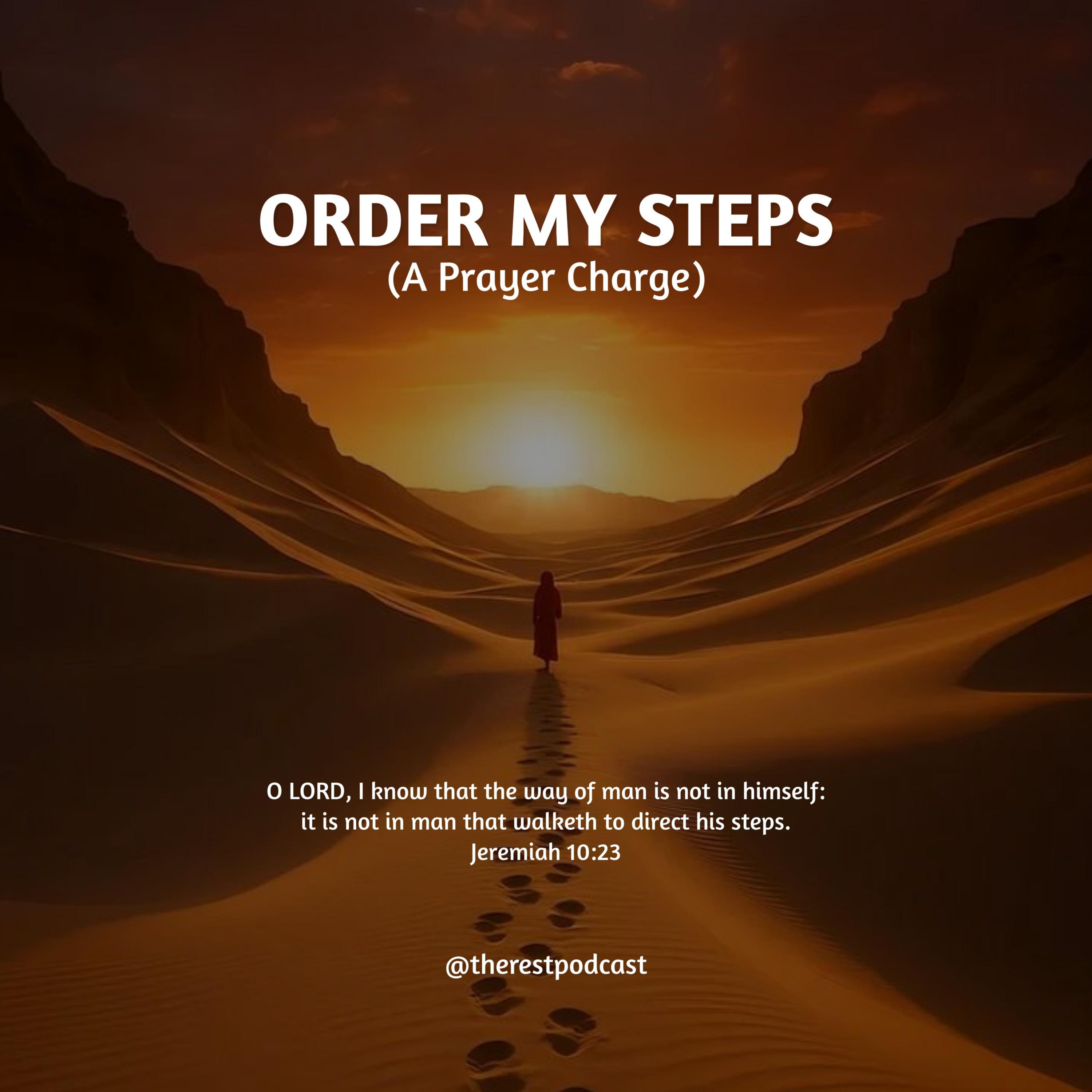 Order My Steps🔥(a prayer charge)