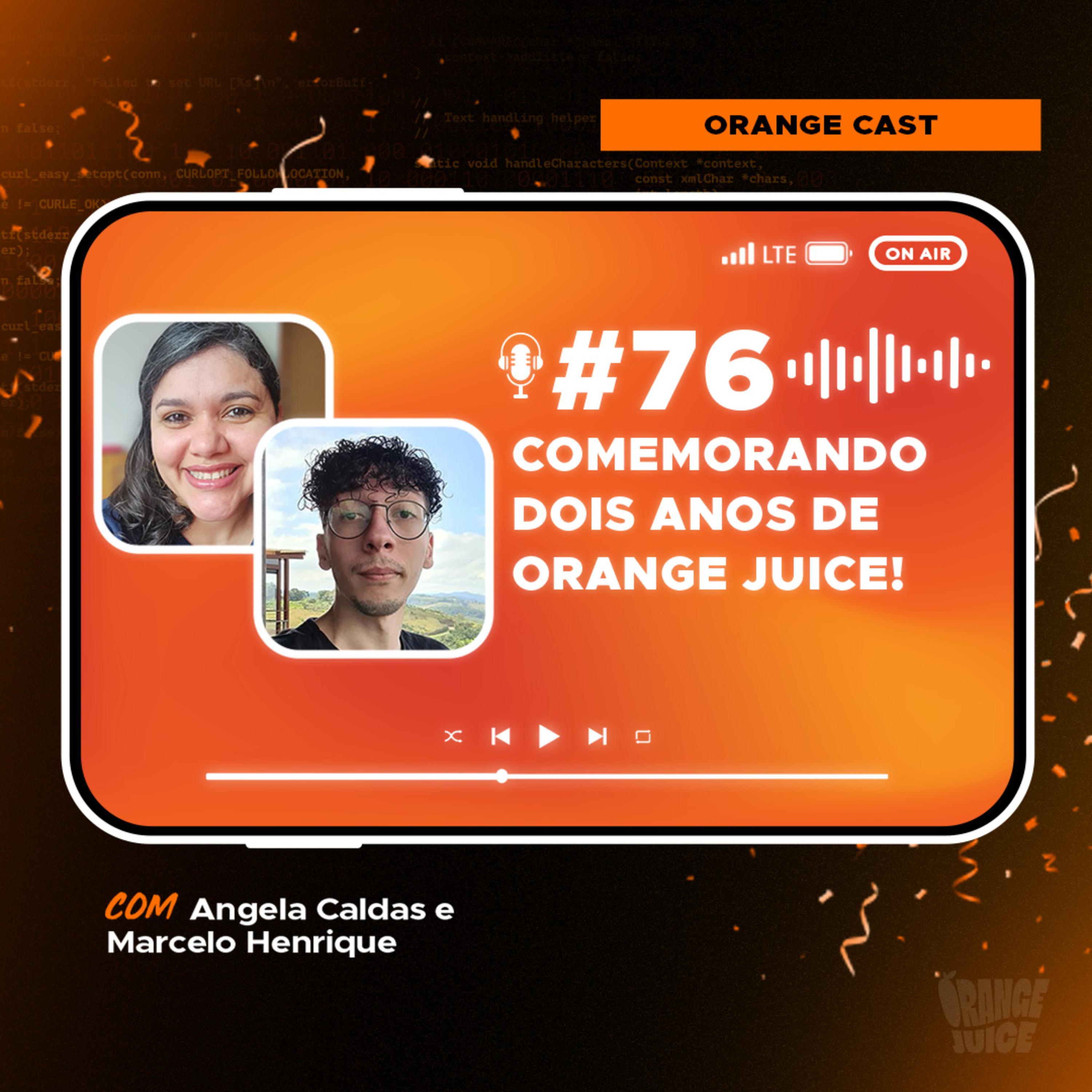 Comemorando dois anos de Orange Juice! episode artwork