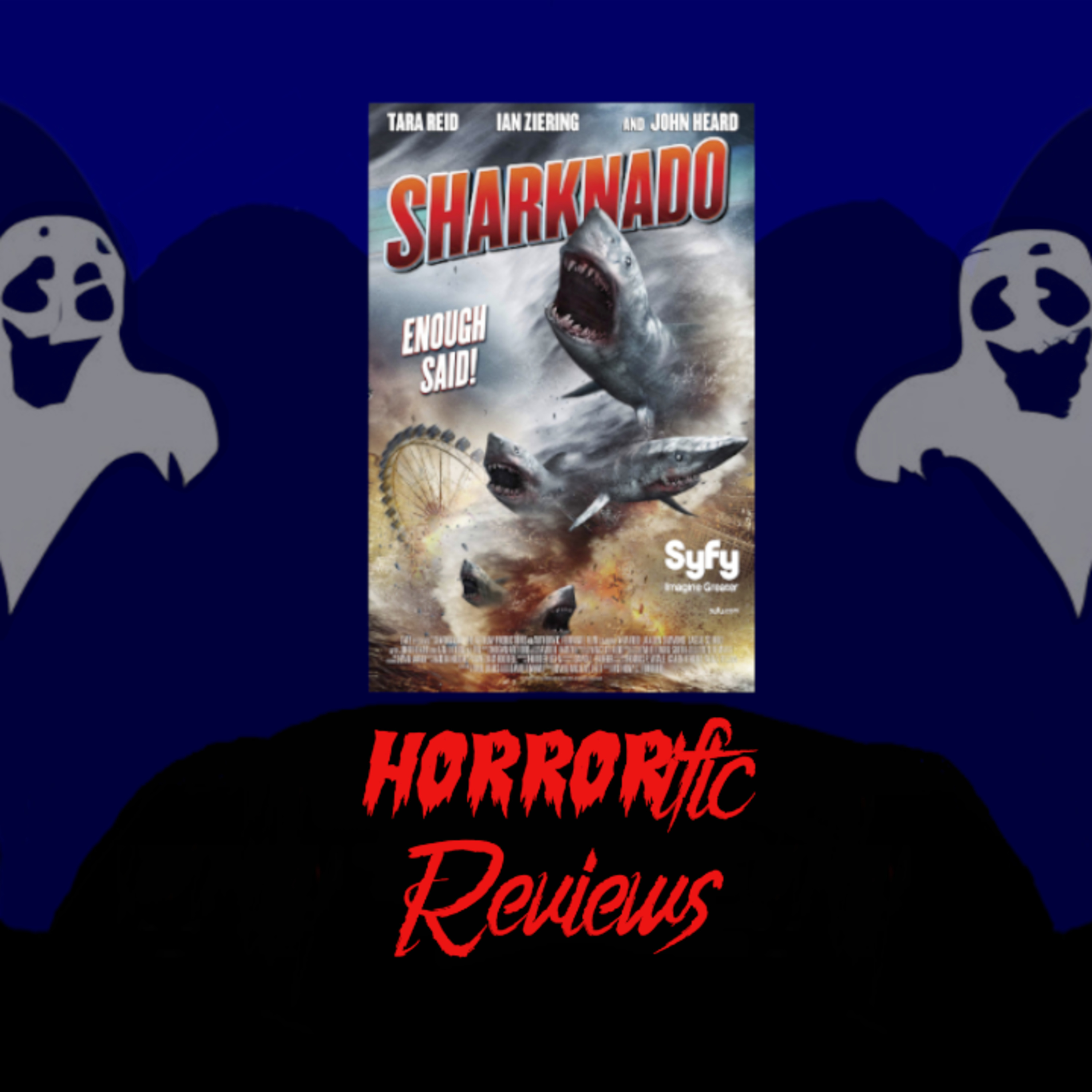 HORRORific Reviews Sharknado episode artwork