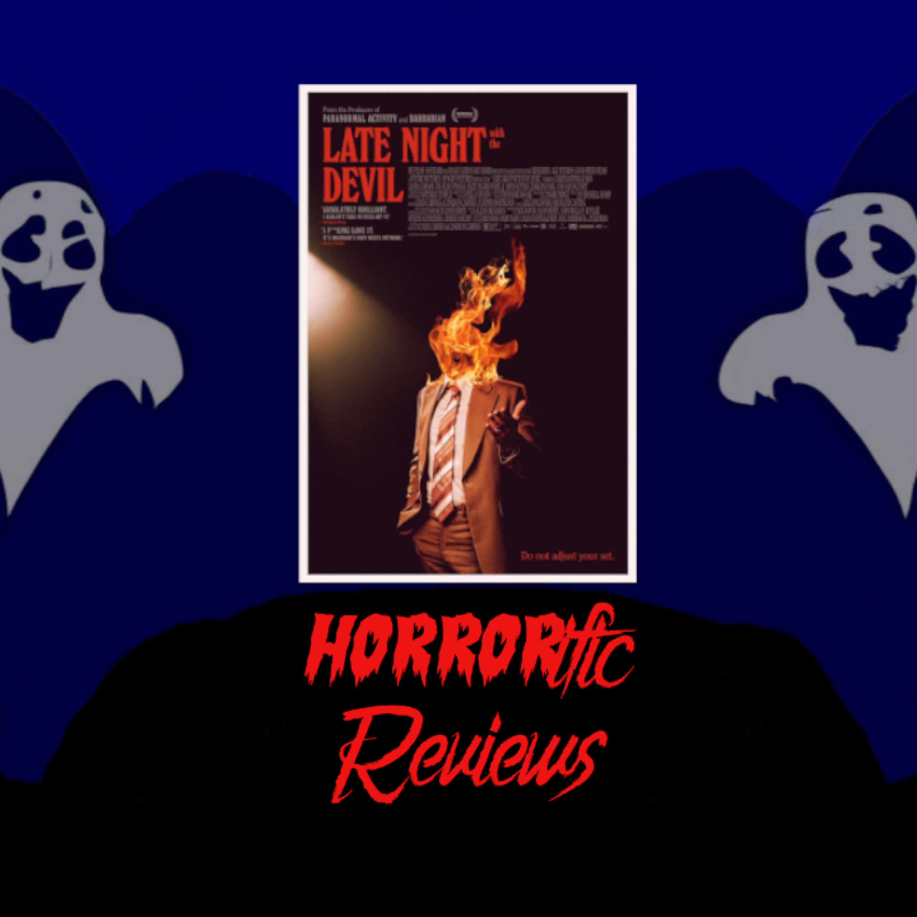 HORRORific Reviews Late Night with the Devil episode artwork