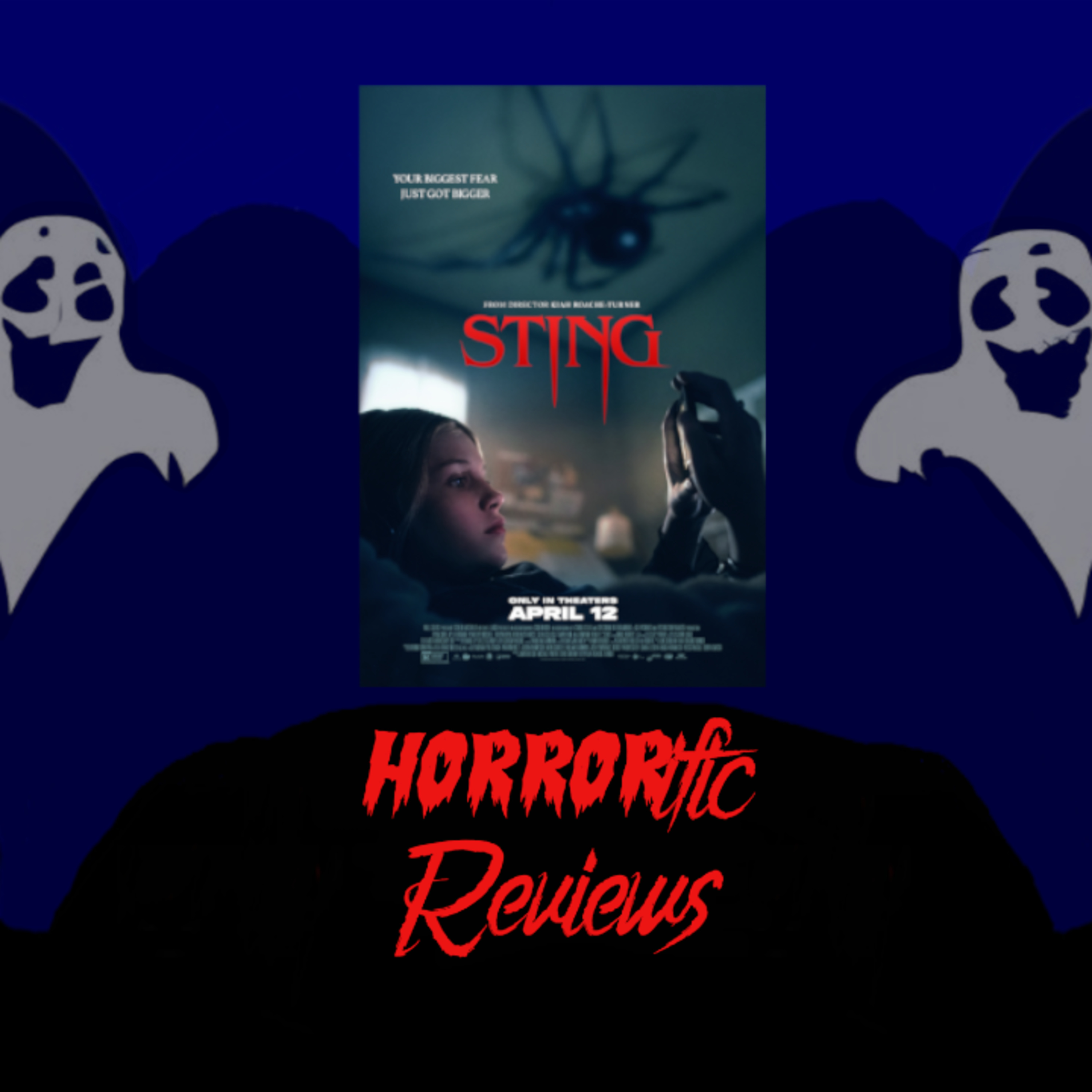 HORRORific Reviews Sting episode artwork