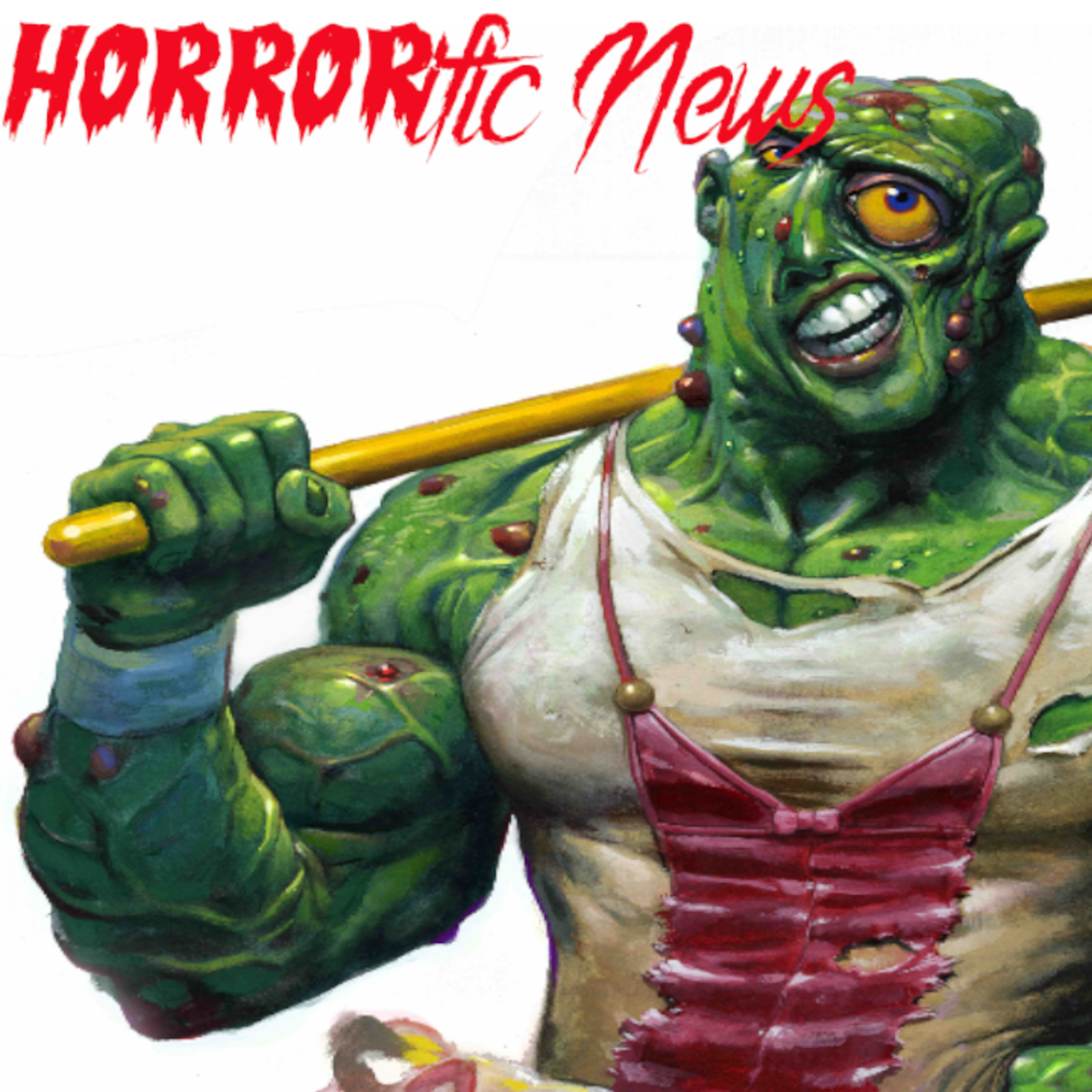 HORRORific News Cover Art for new Toxic Avenger series released episode artwork