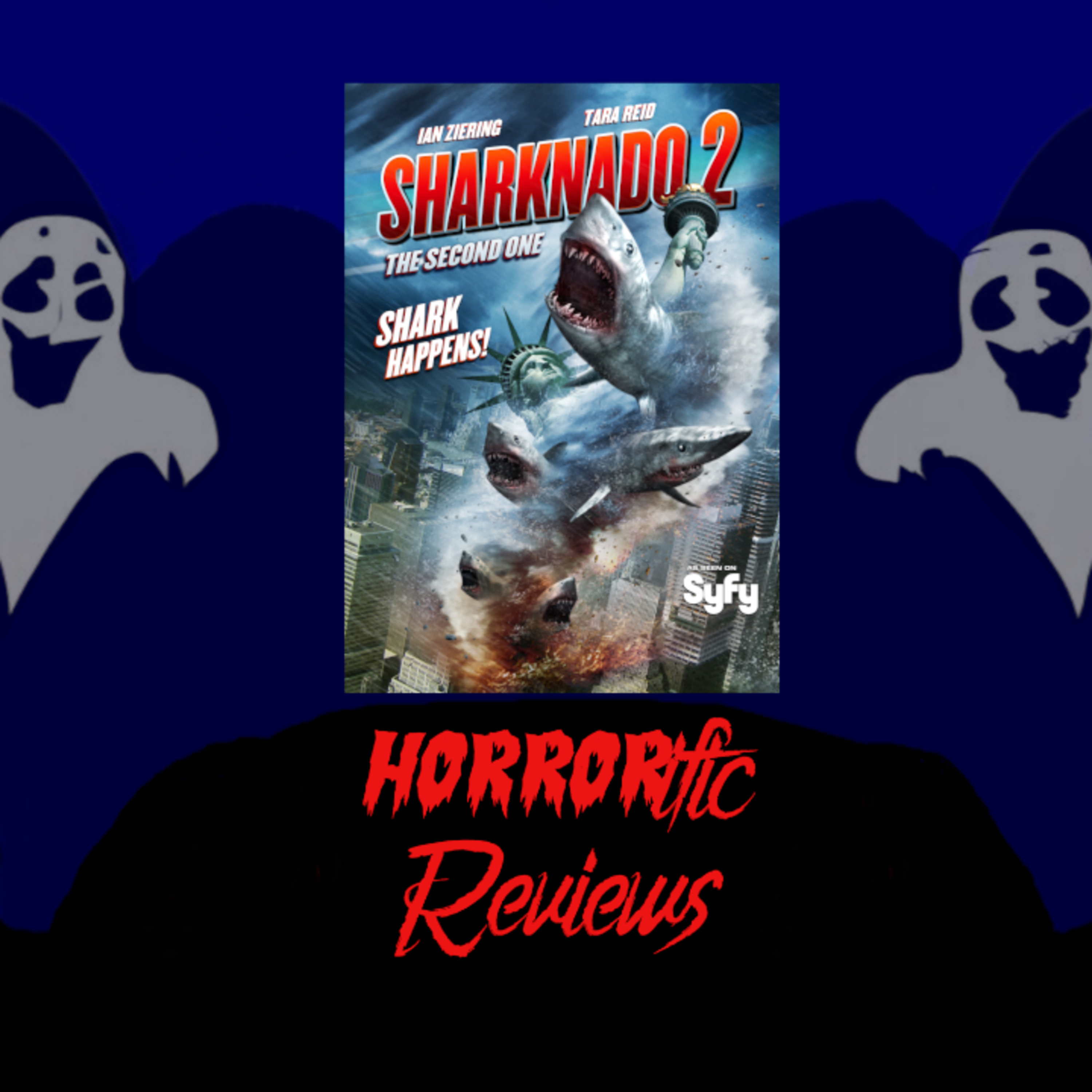 HORRORific Reviews Sharknado 2 episode artwork