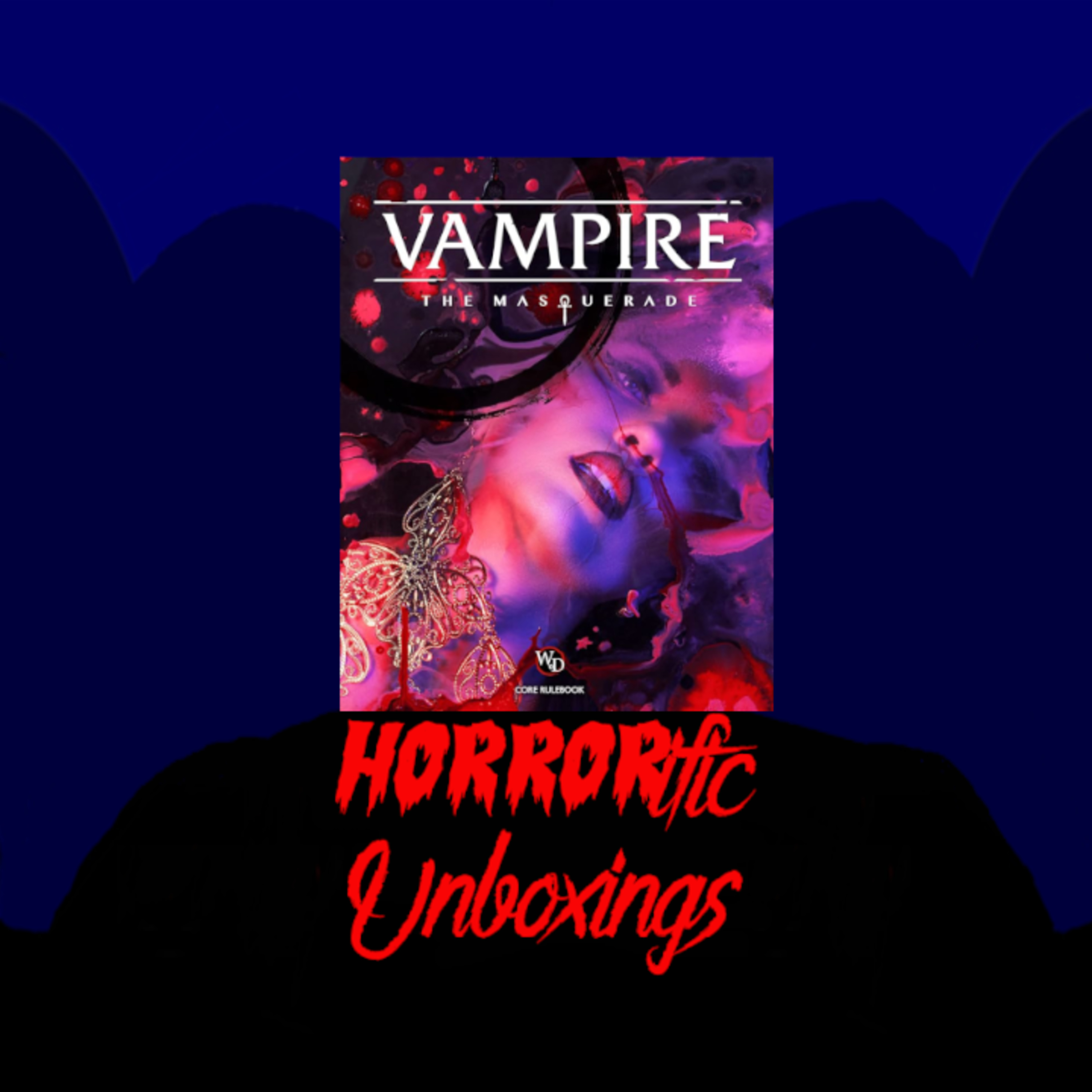 HORRORific Unboxings Vampire the Masquerade 5th Edition books episode artwork