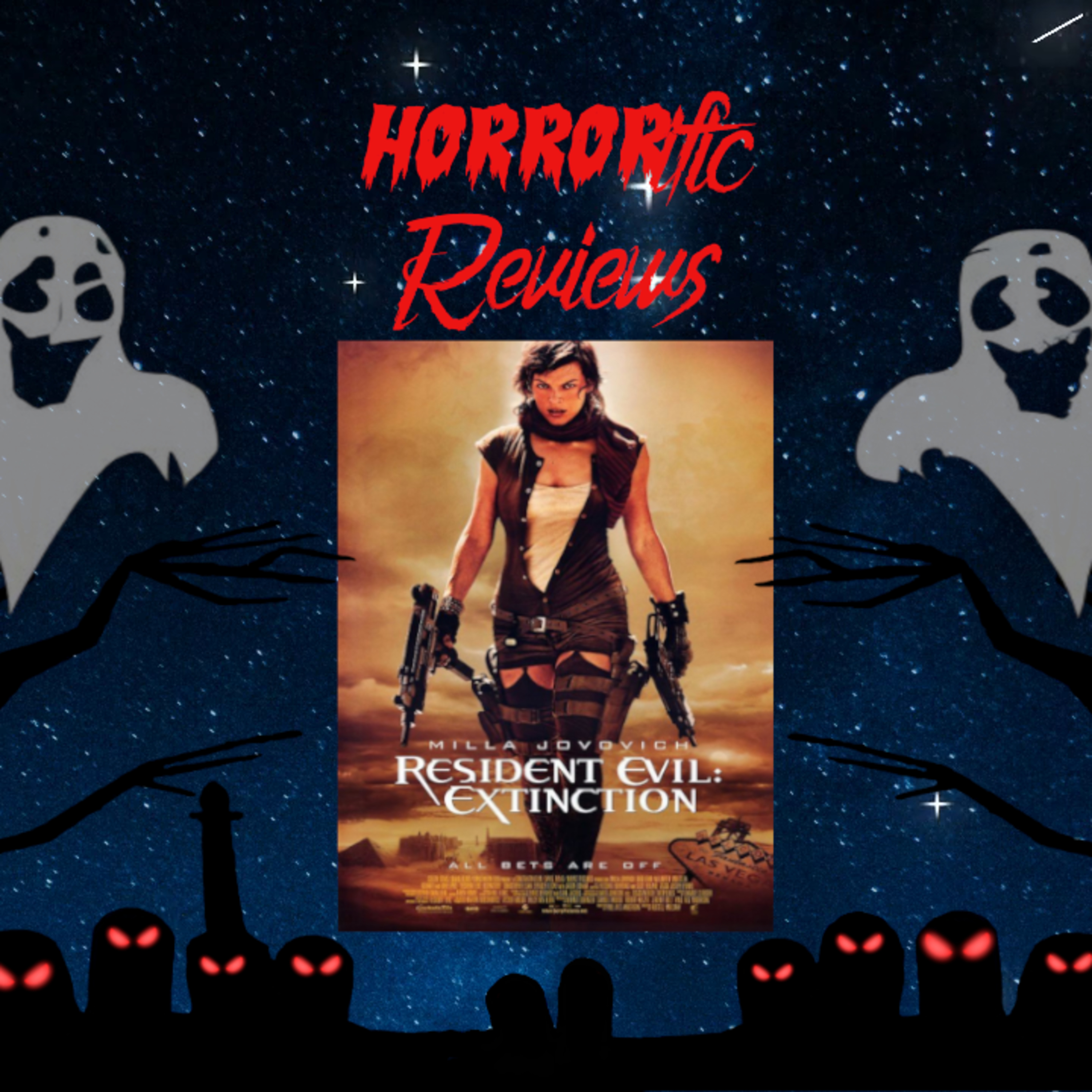 HORRORific Reviews Resident Evil Extinction episode artwork