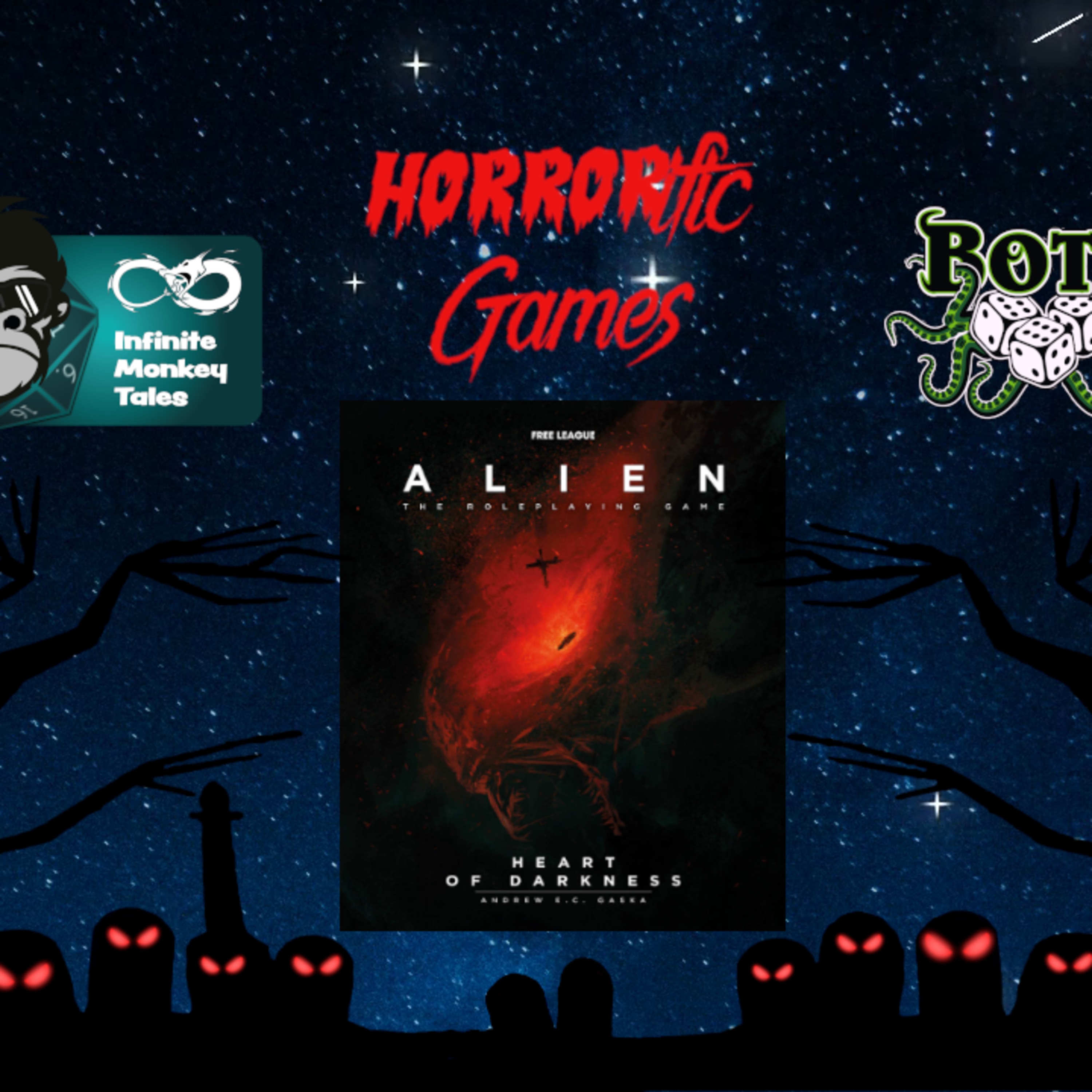 HORRORific Games Alien, The Draconis Strain Trilogy (Session 20) episode artwork