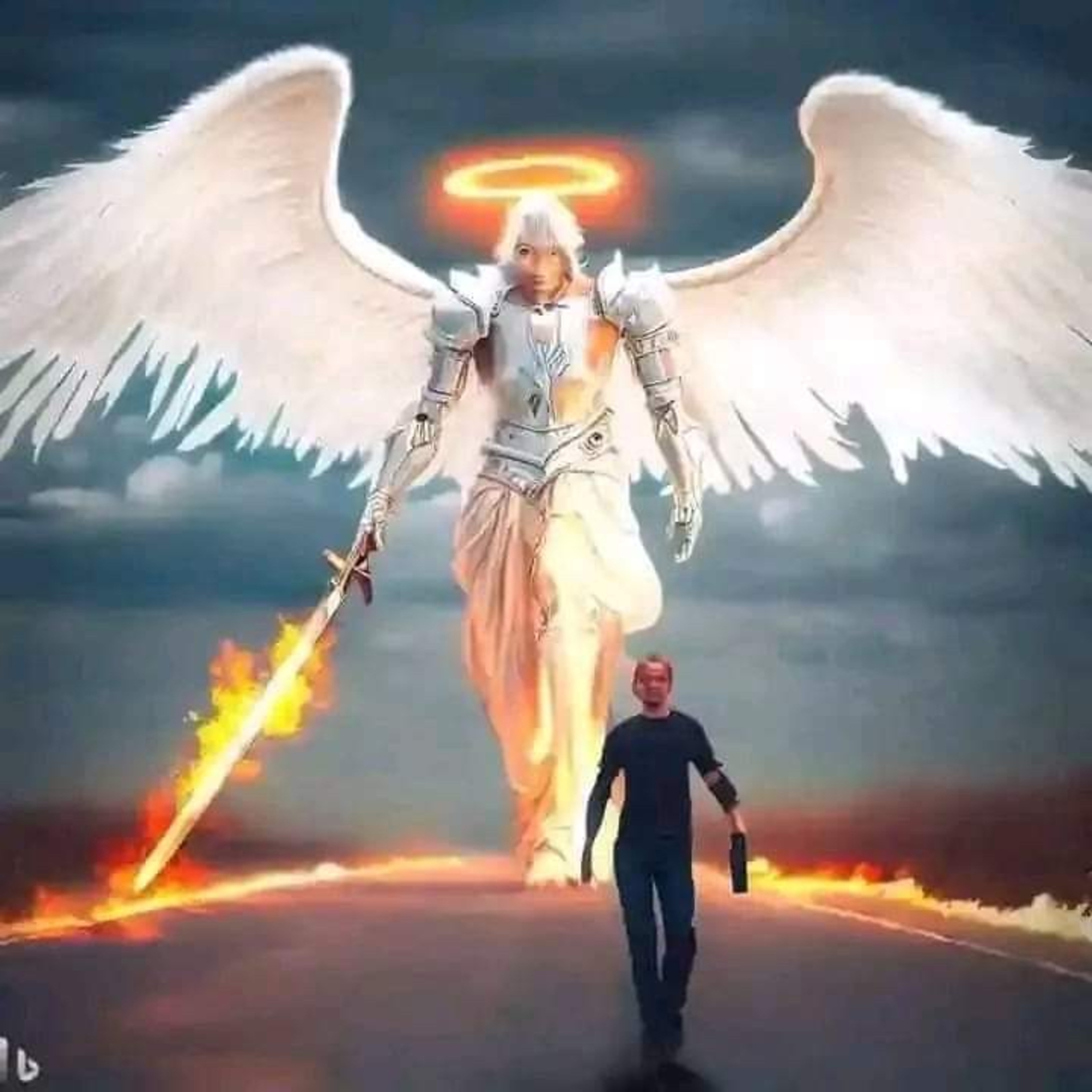 Angels are working NDE