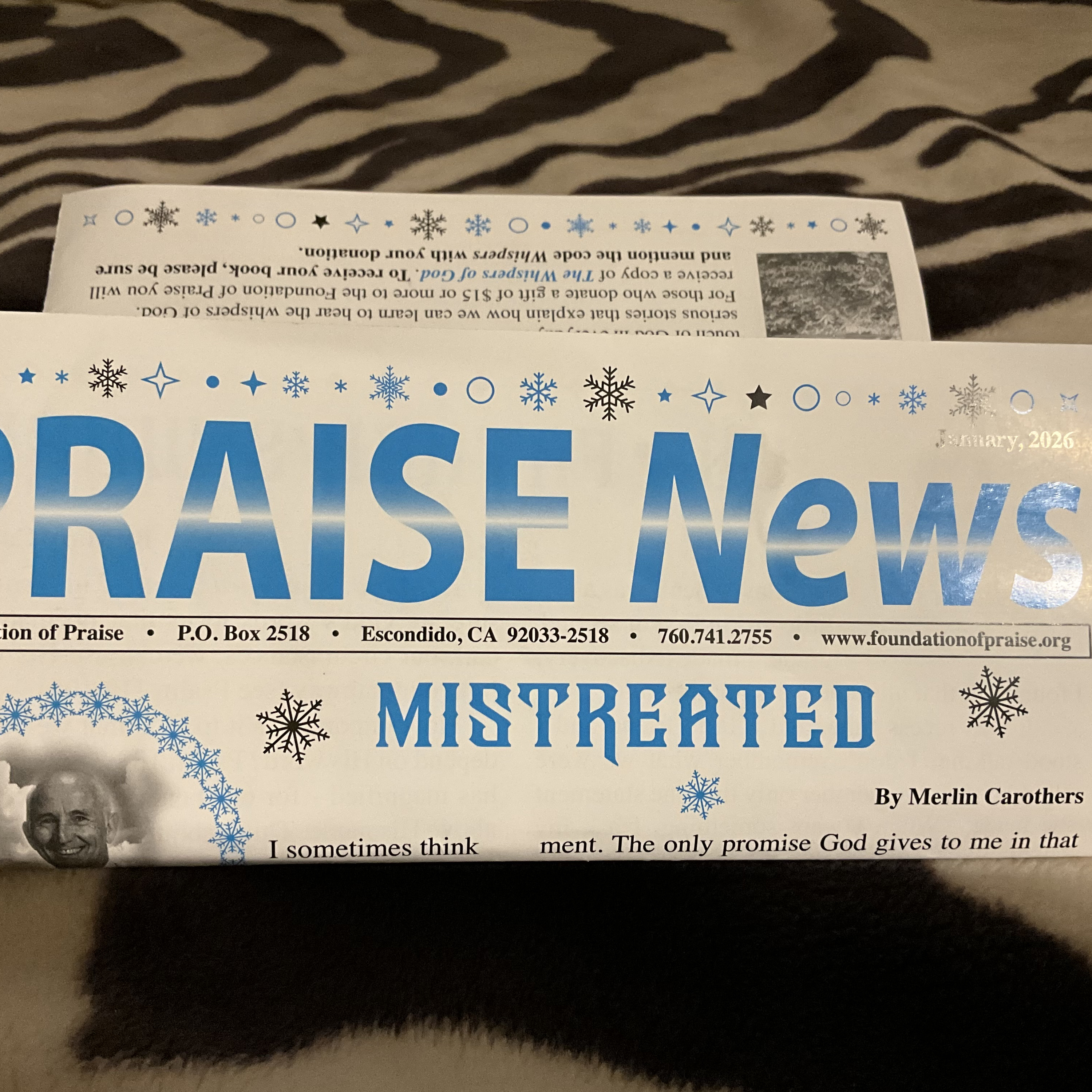 Praise News Jan, 2026